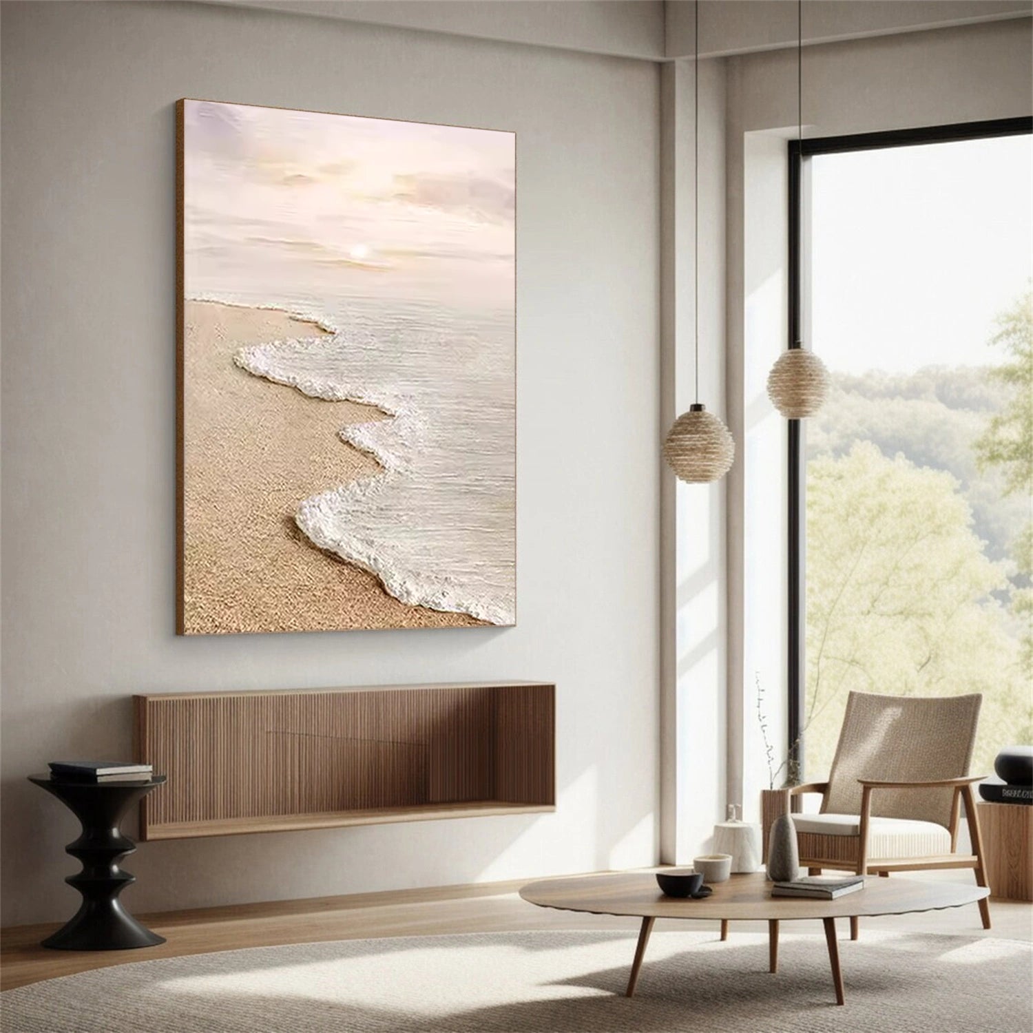 Sky and Ocean Painting #SO207