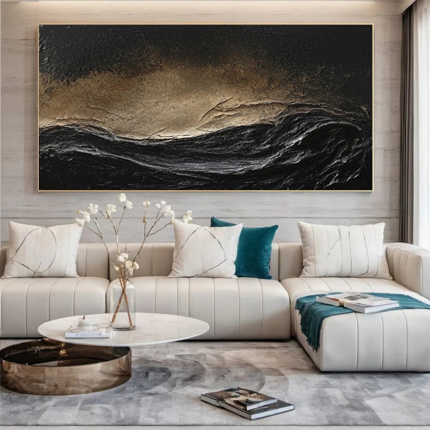 Sky And Ocean Painting #SO185