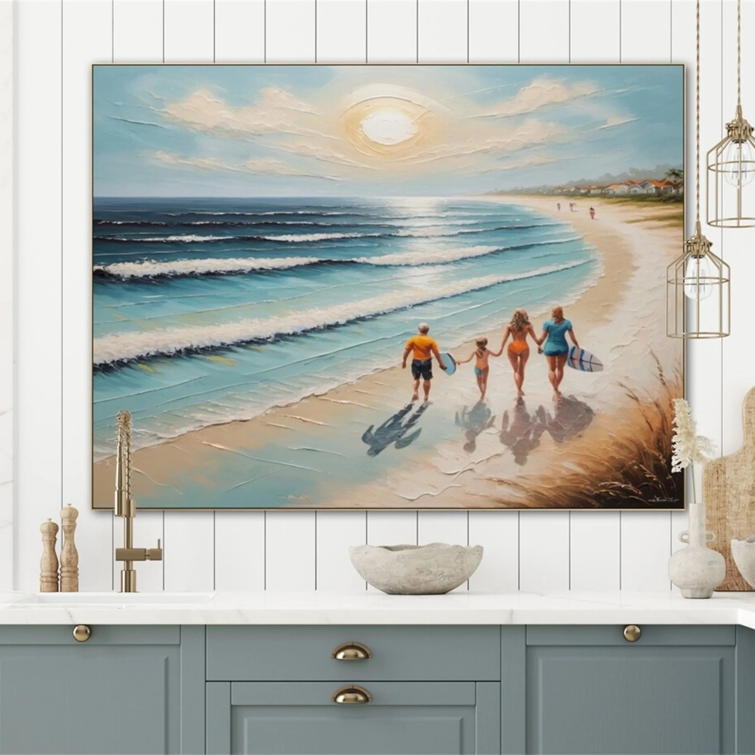 Sky And Ocean Painting #SO123