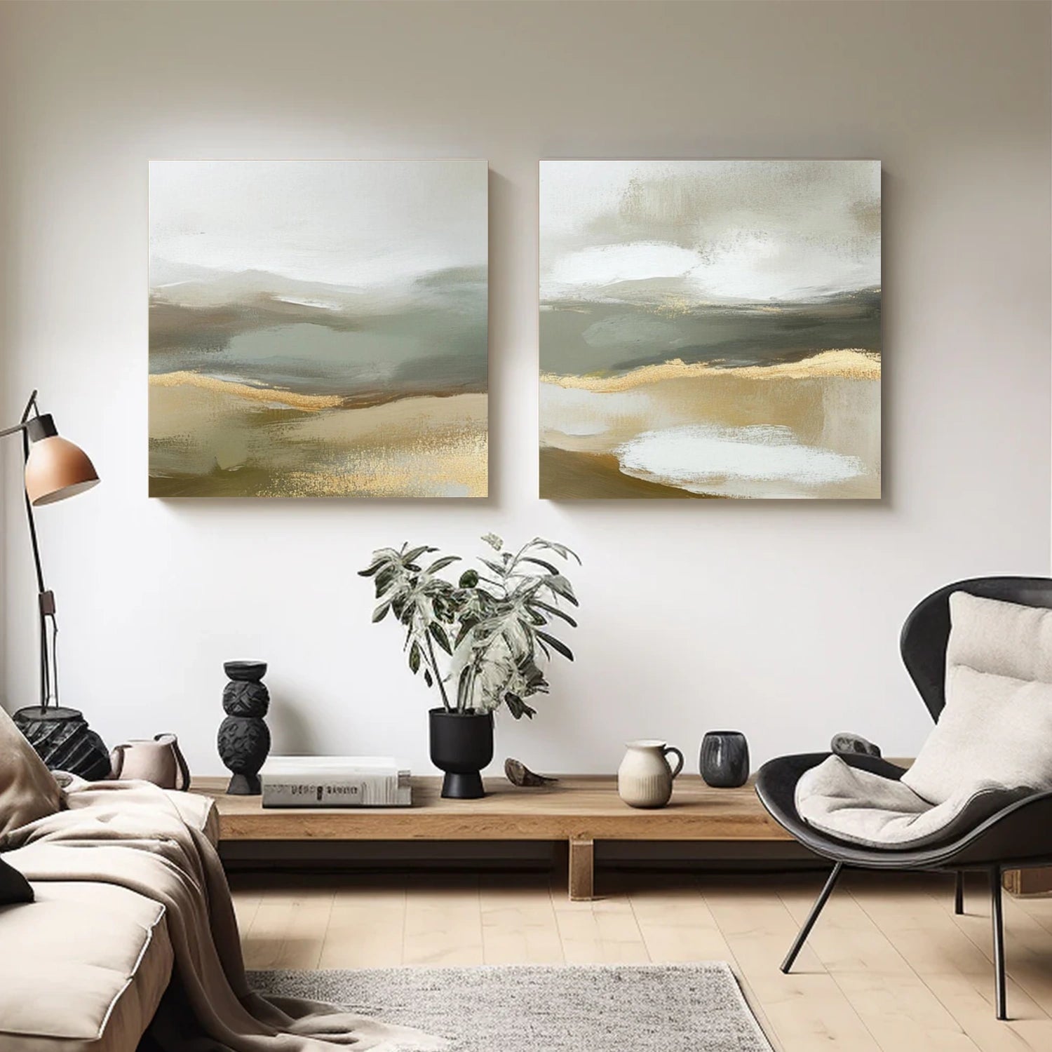 Abstract Wall Art Set of 2 #AW190