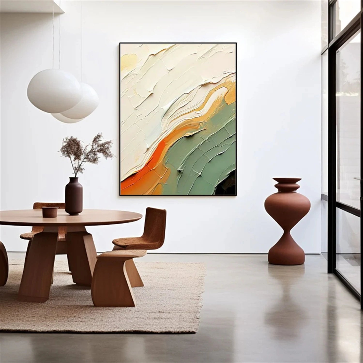 Colorful Textured Minimalist Wall Art #WT198