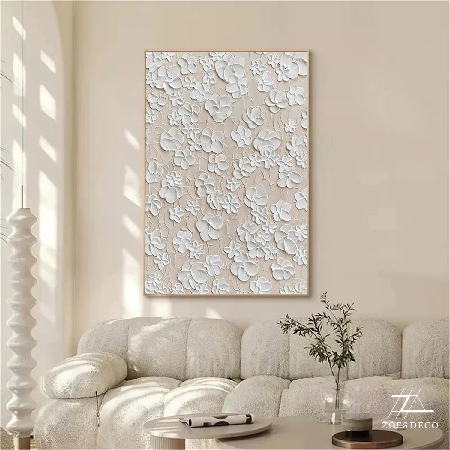 Tree And Flower Painting #TF074