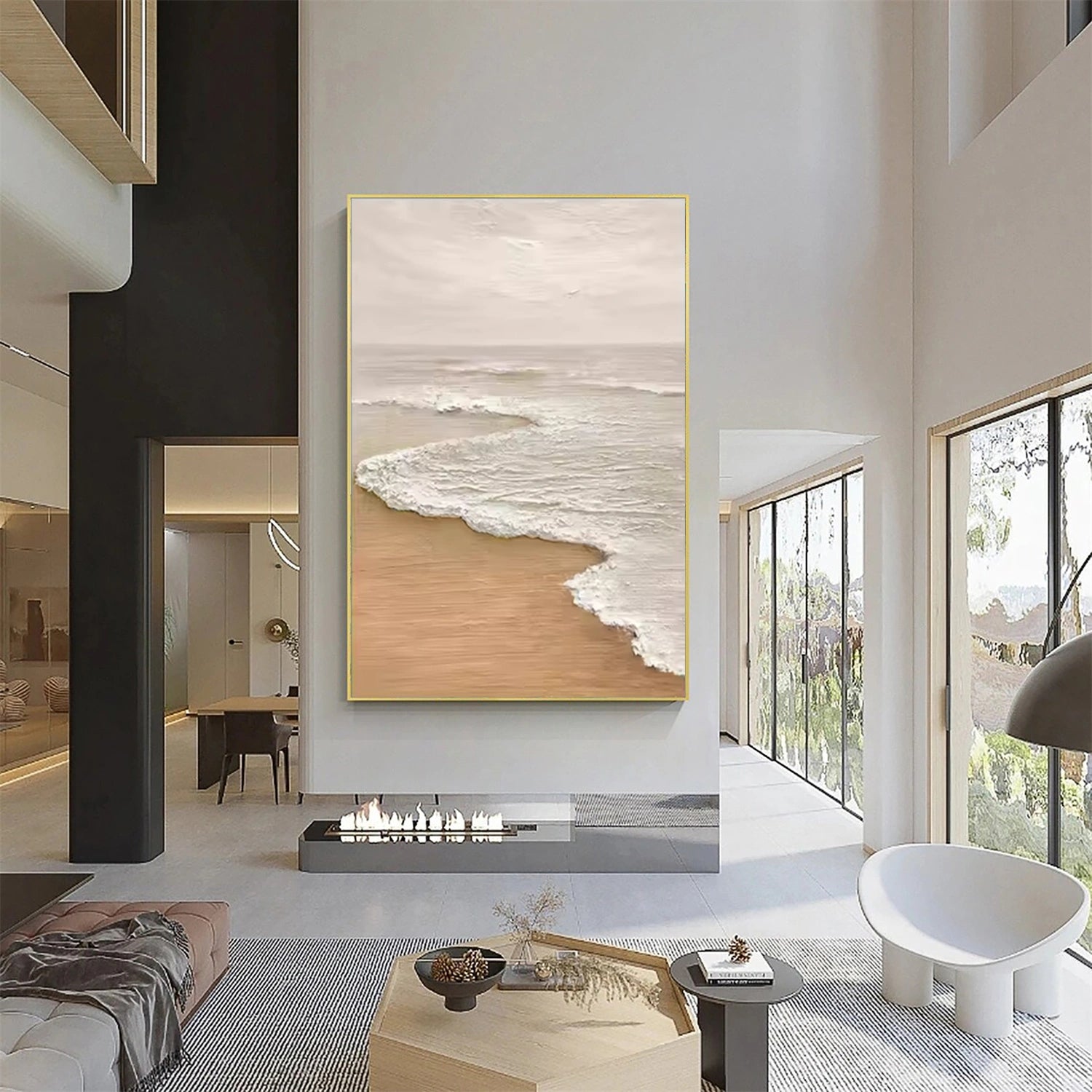 Sky and Ocean Painting #SO200