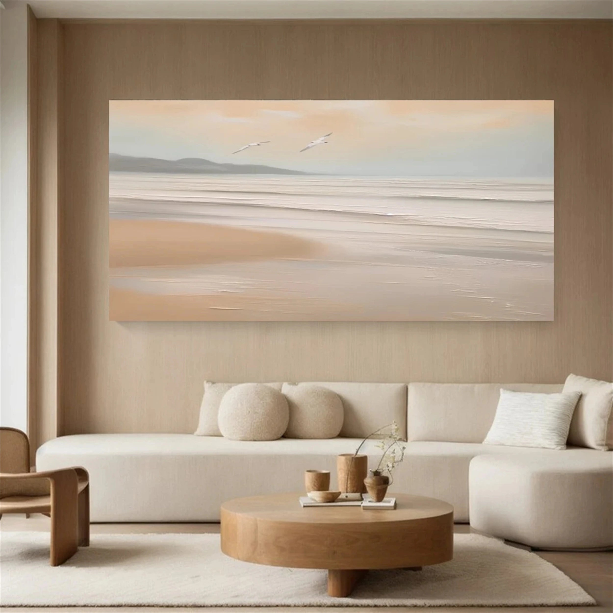Sky And Ocean Painting #SO046