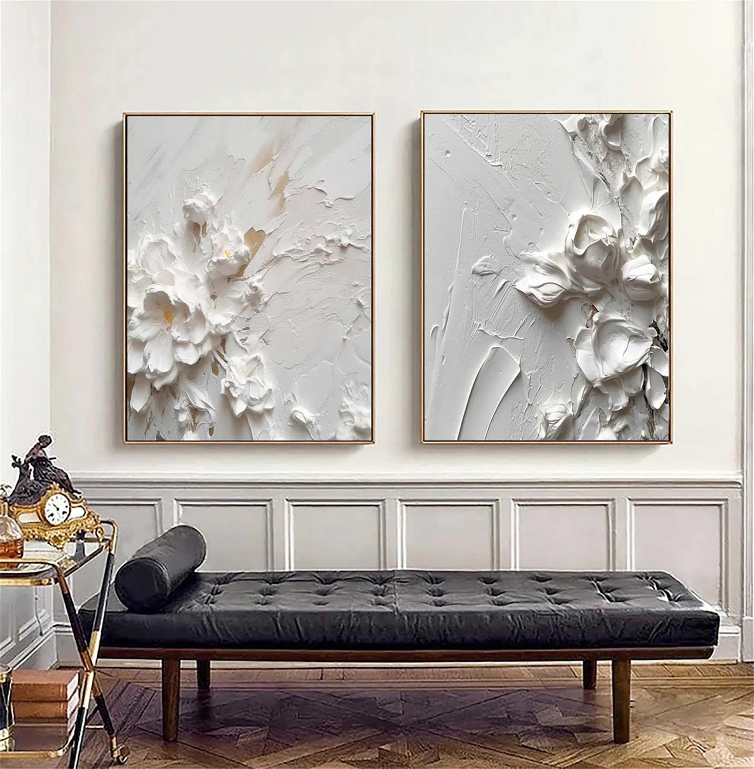 Colorful Tree And Flower Painting Set of 2 #TF015