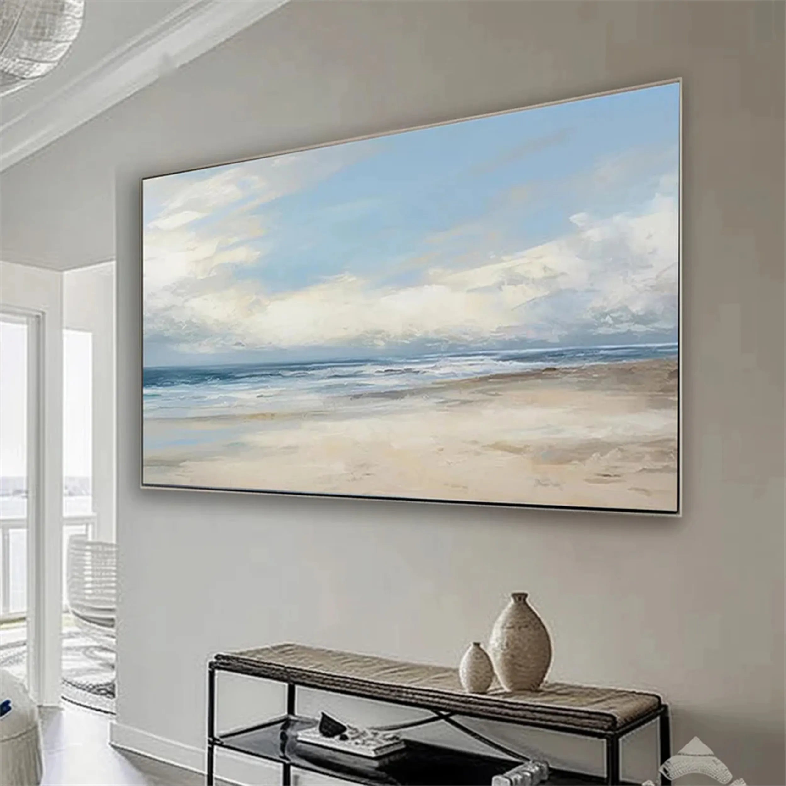 Sky And Ocean Painting #SO093