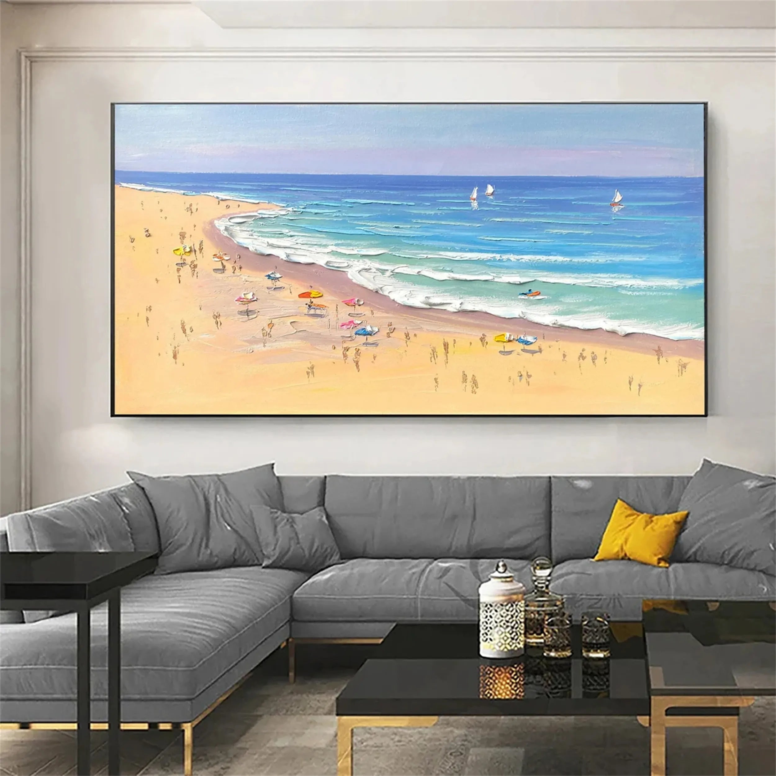 Sky And Ocean Painting #SO110