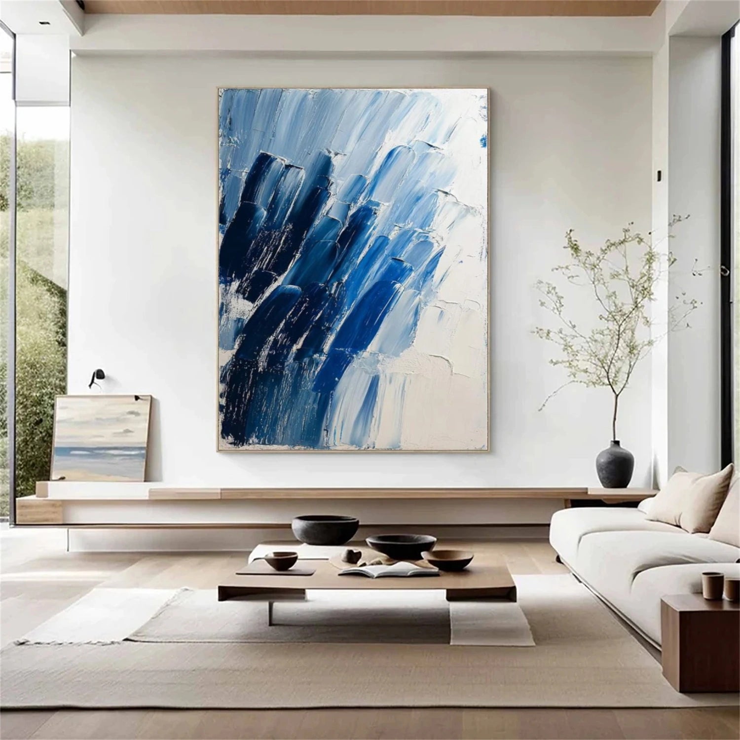 Abstract Textured Wall Art #AW214