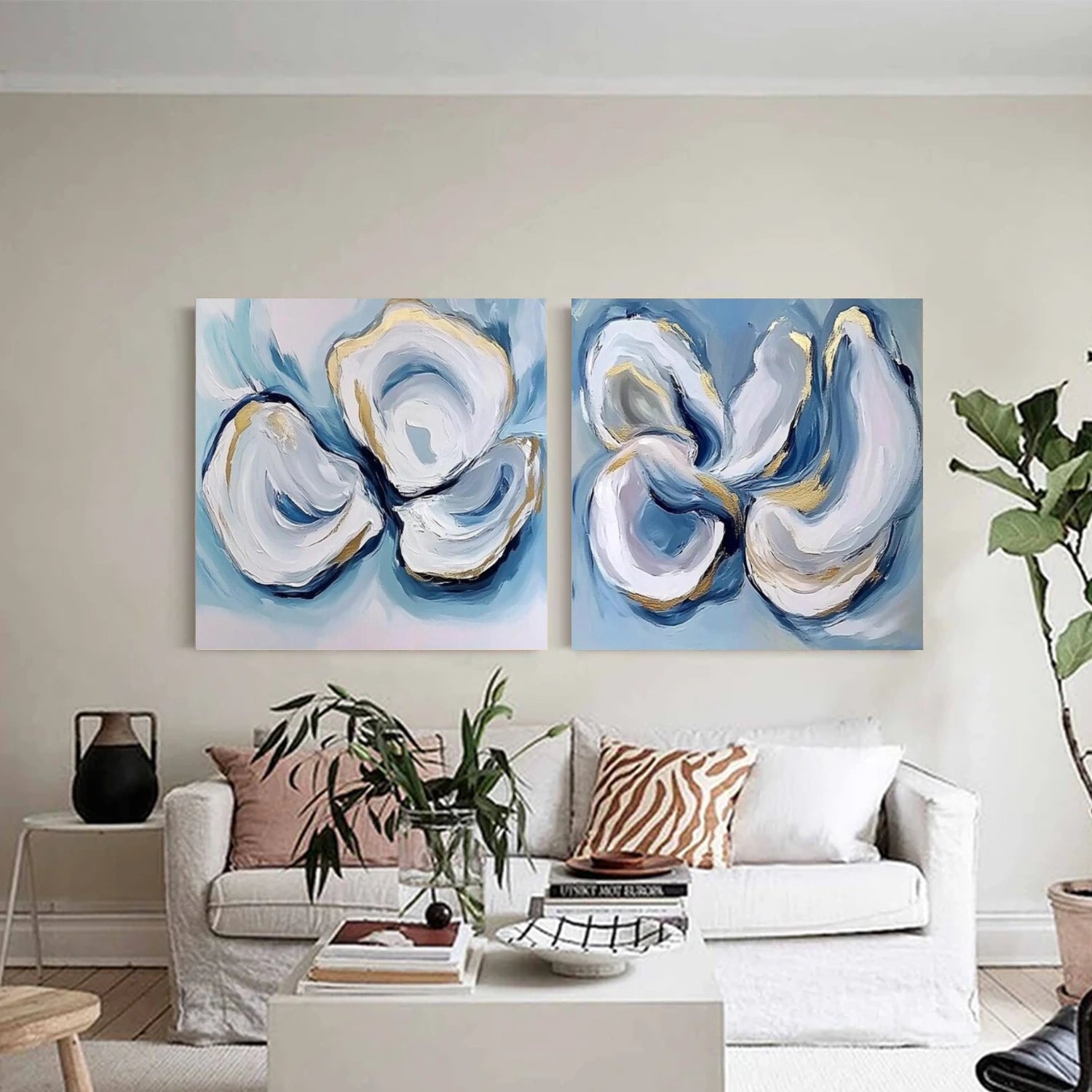 Abstract Wall Art Set of 2 #AW128