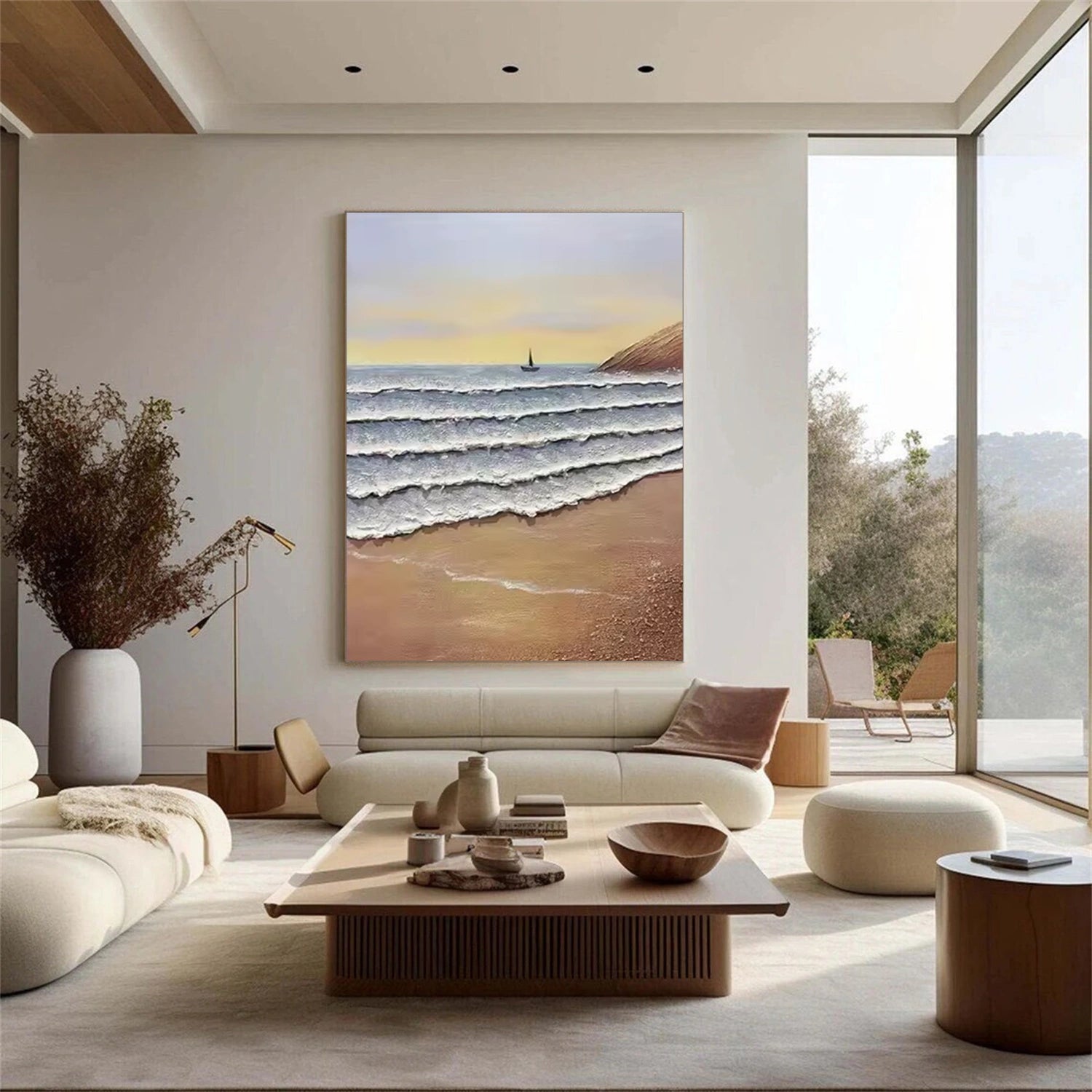 Sky and Ocean Painting #SO218