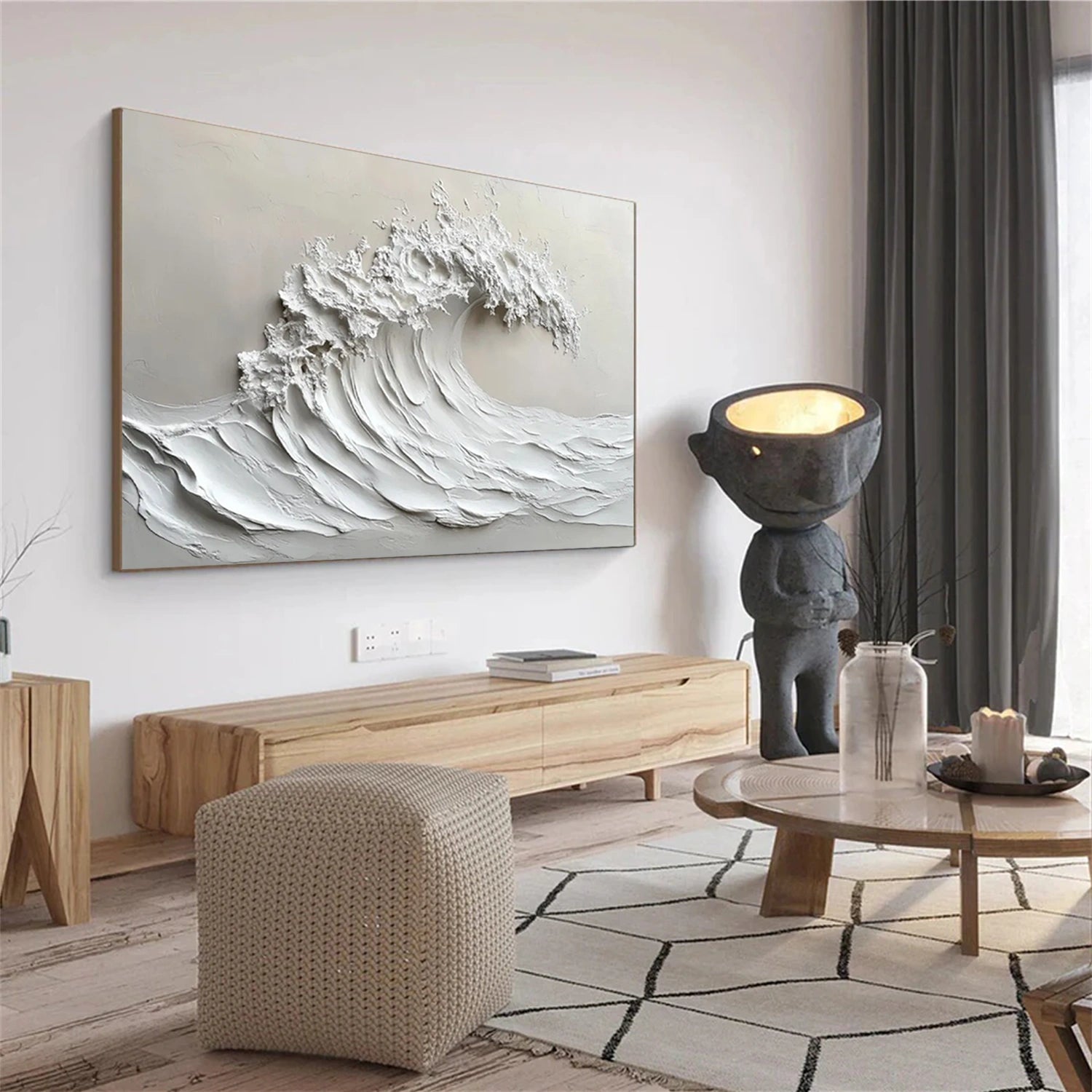 Sky And Ocean Painting #SO196