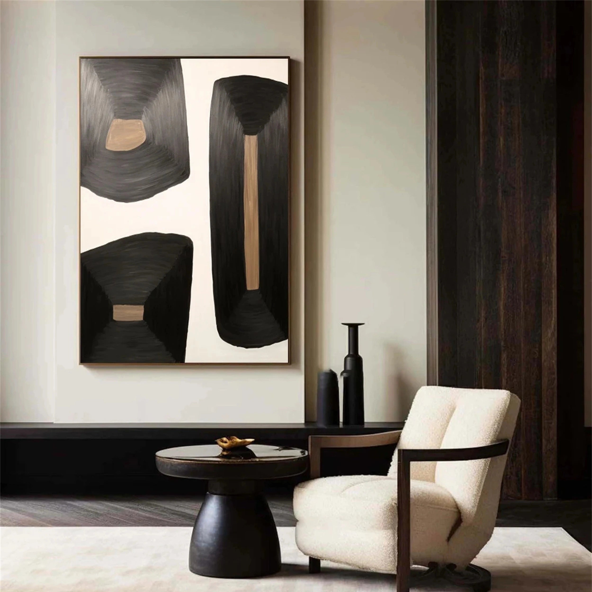 Wabi Sabi Abstract Wall Art #WA136