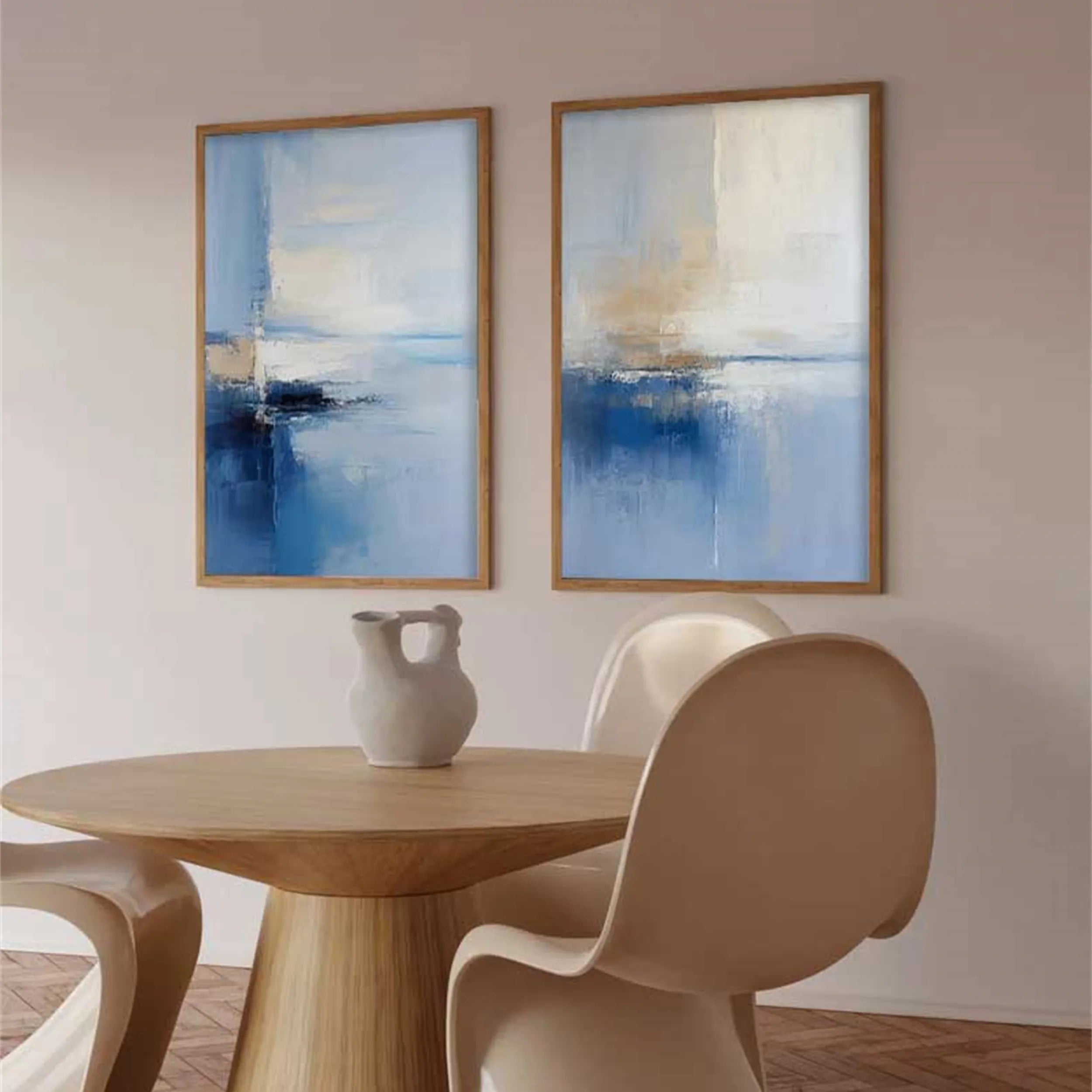 Abstract Texture Wall Art Set of 2#AW015