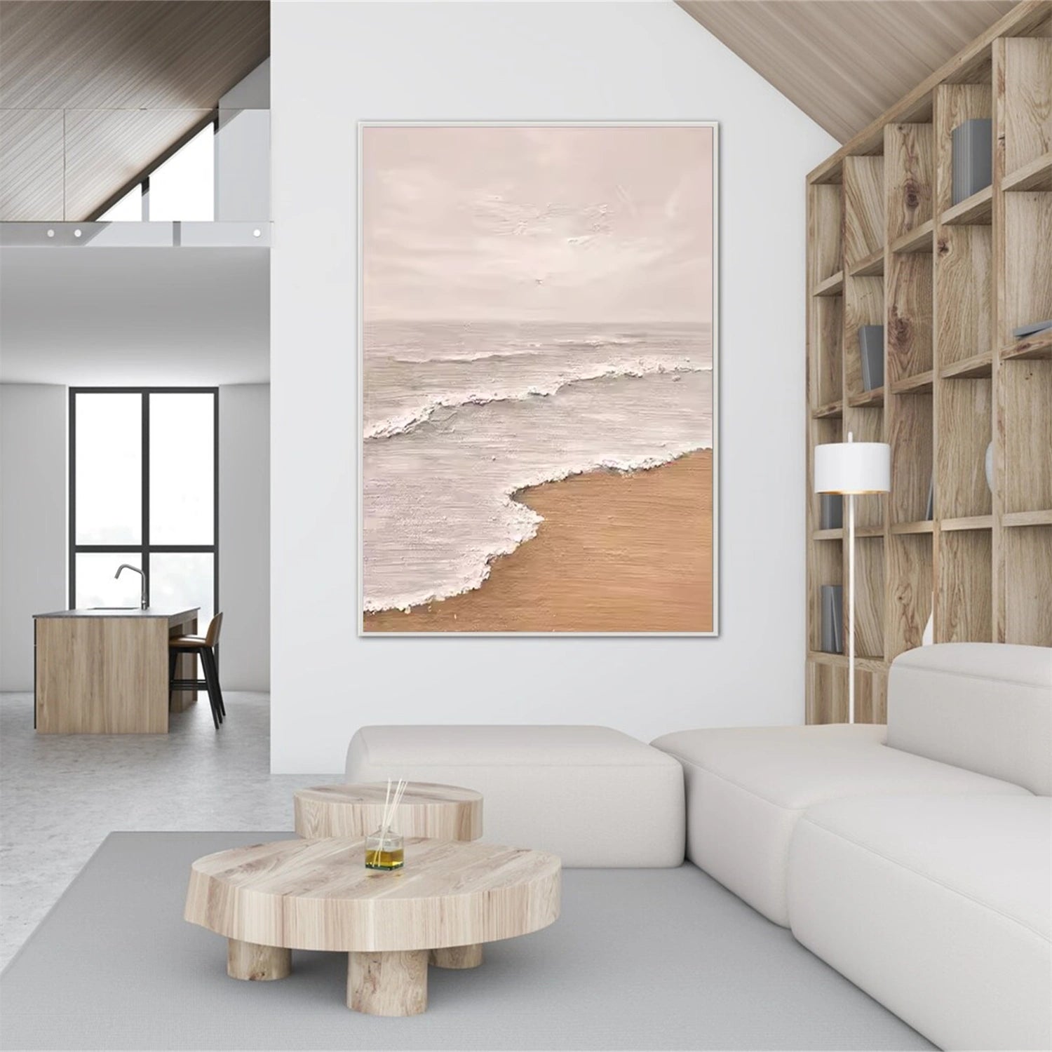 Sky and Ocean Painting #SO208