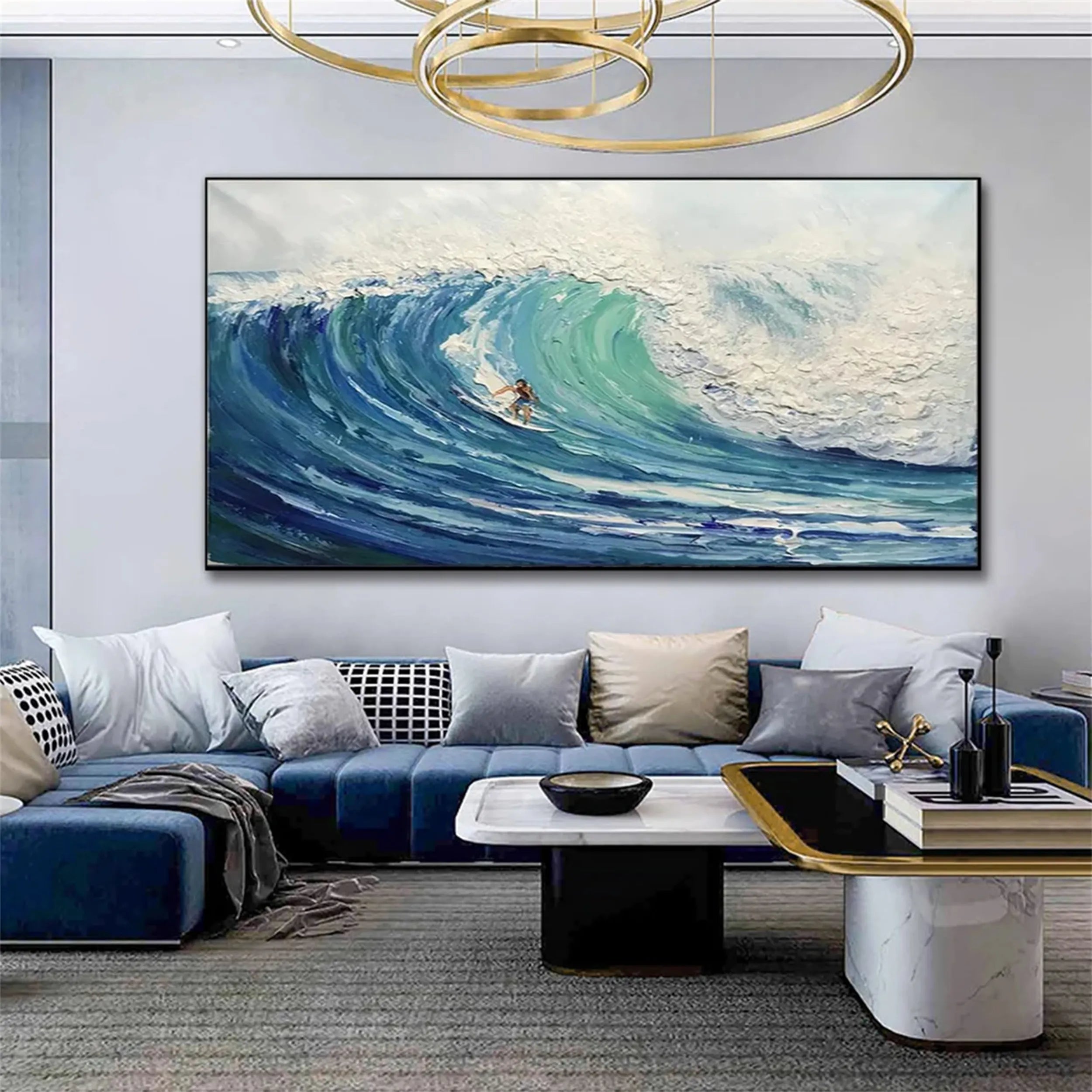 Sky And Ocean Painting #SO108