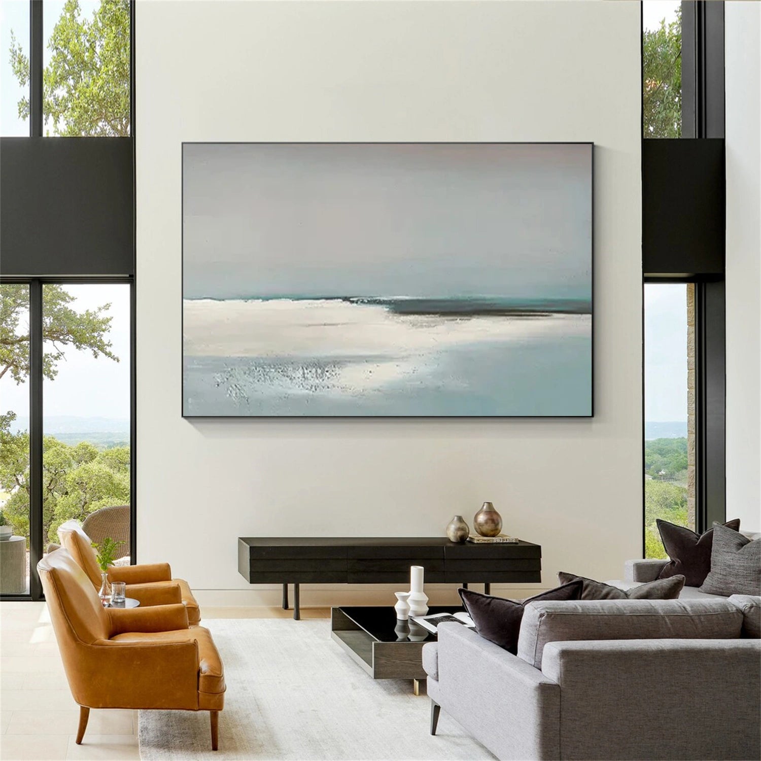 Sky And Ocean Painting #SO 103
