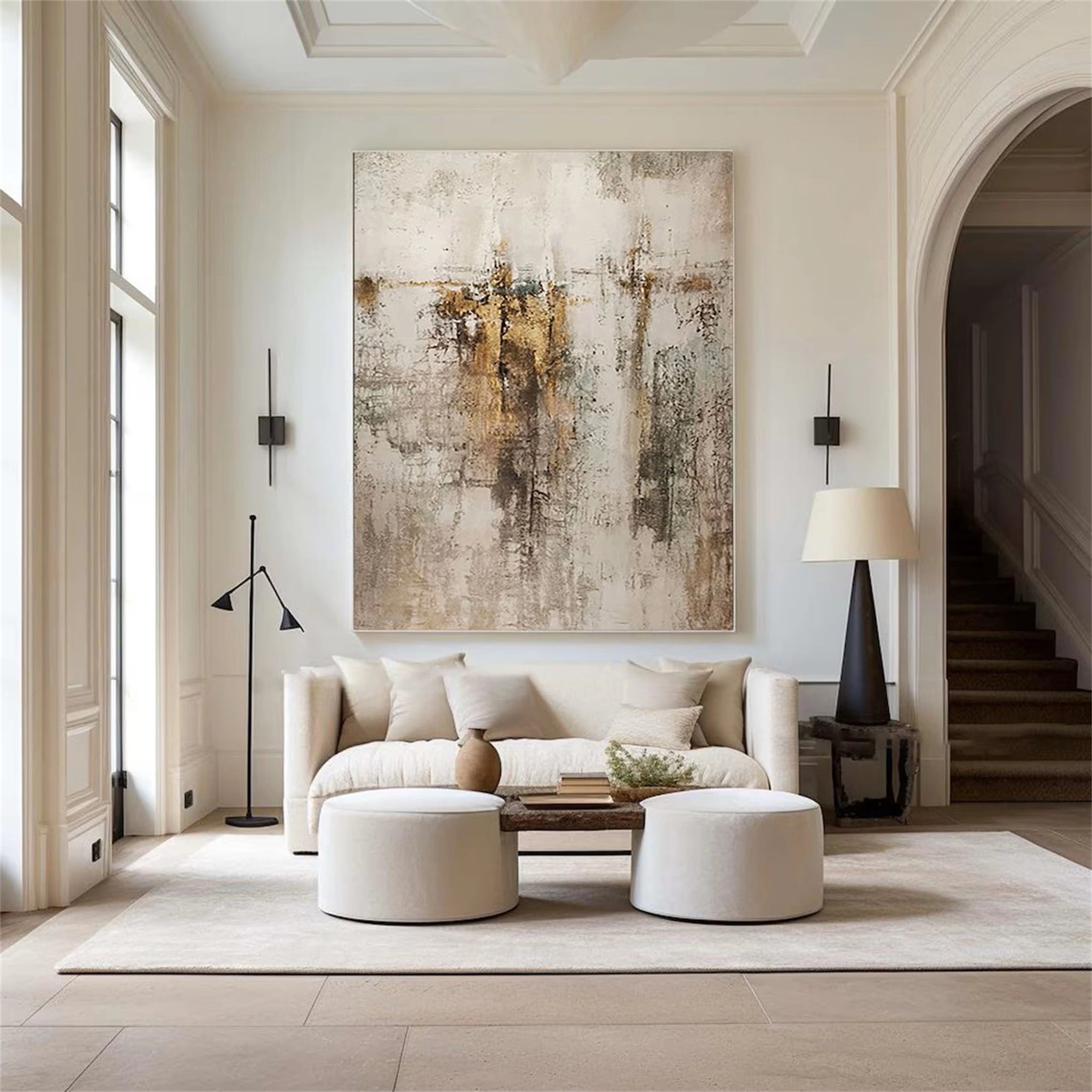 Wabi Sabi Abstract Wall Art #WA118