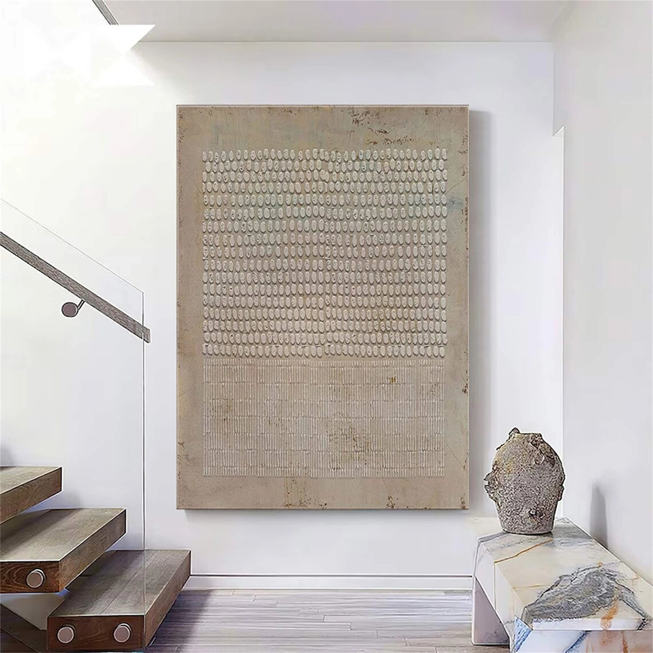 Wabi Sabi Abstract Wall Art #WA128