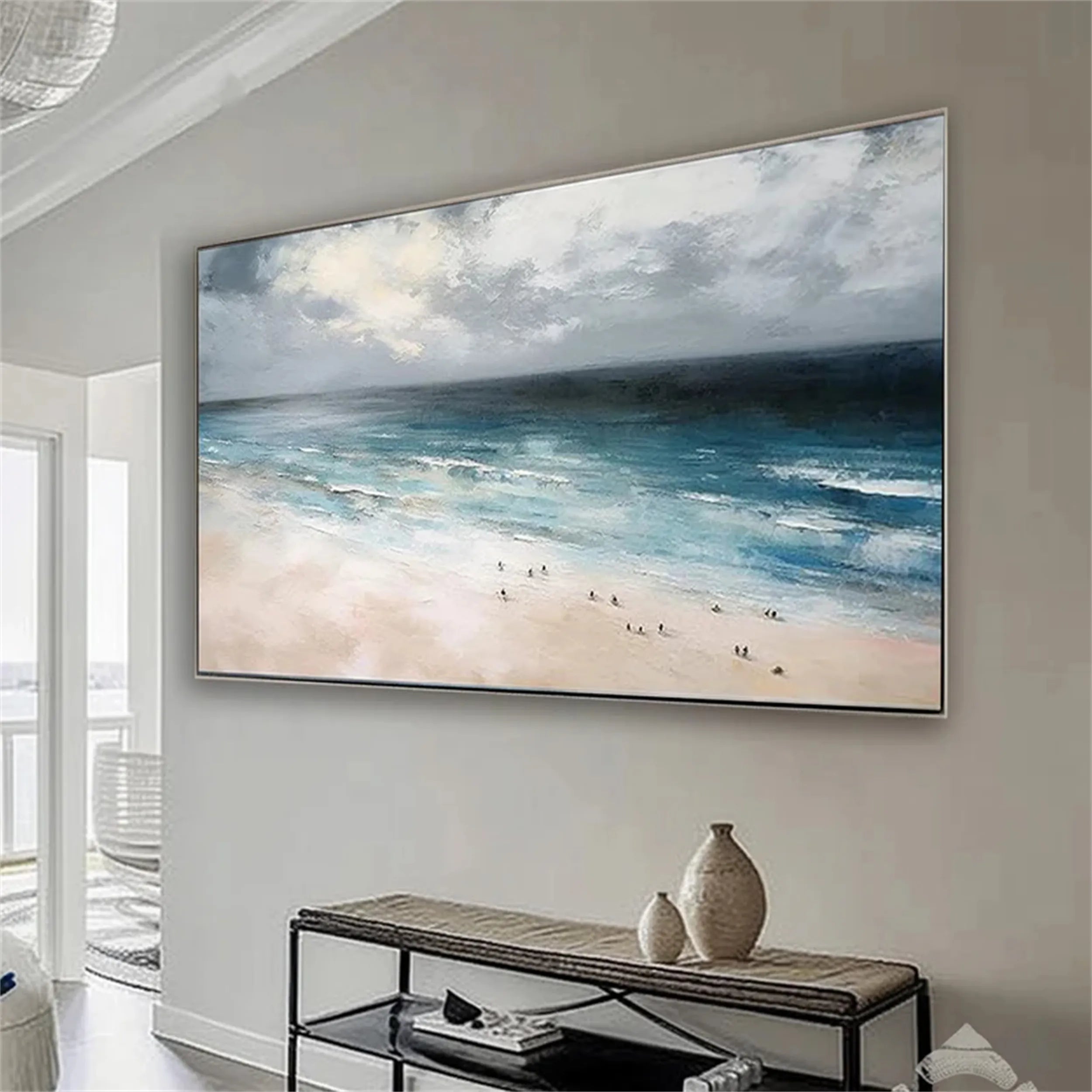 Sky And Ocean Painting #SO092