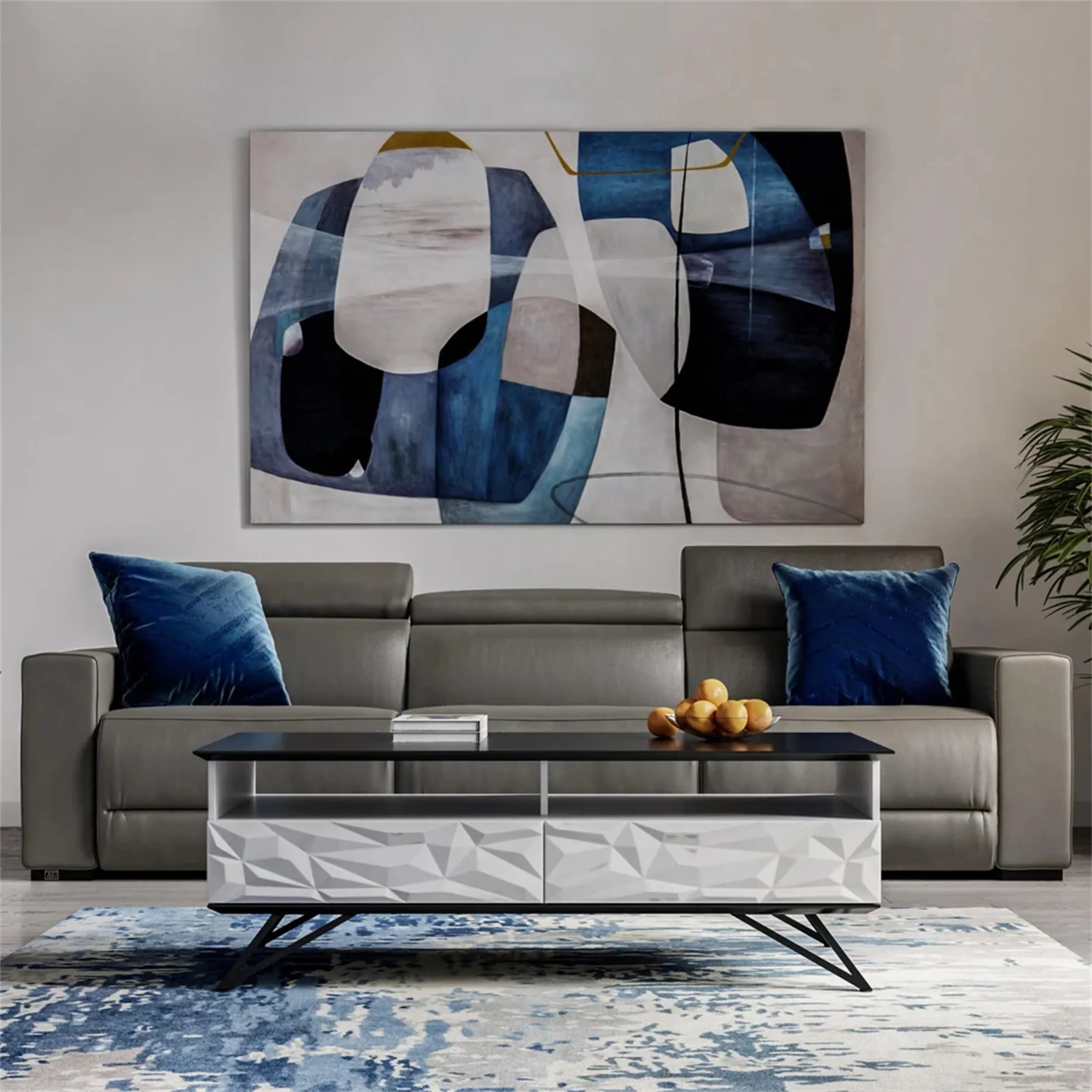 Abstract Texture Wall Art #AW018