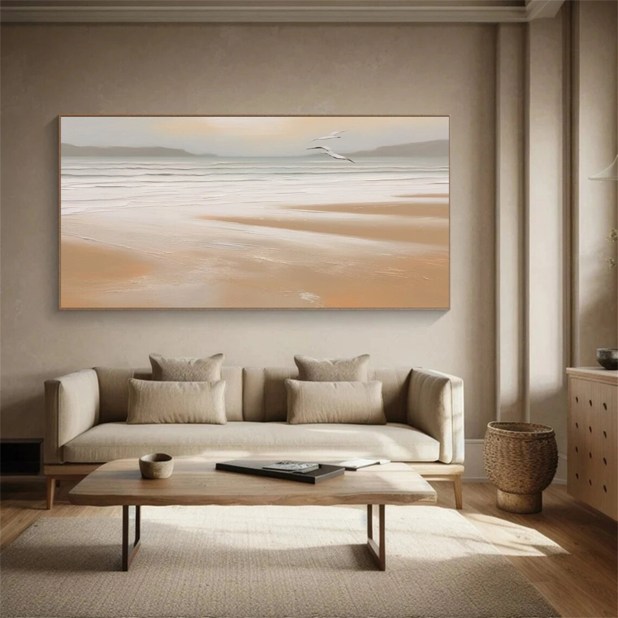 Sky And Ocean Painting #SO043