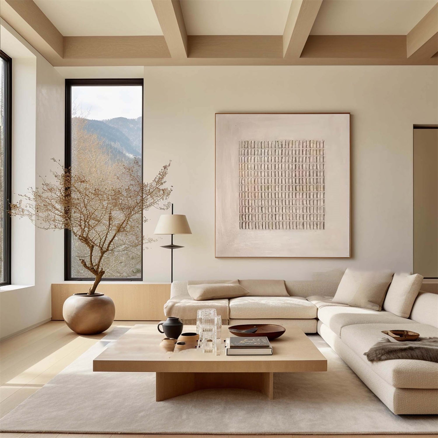 Wabi Sabi Abstract Wall Art #WA052
