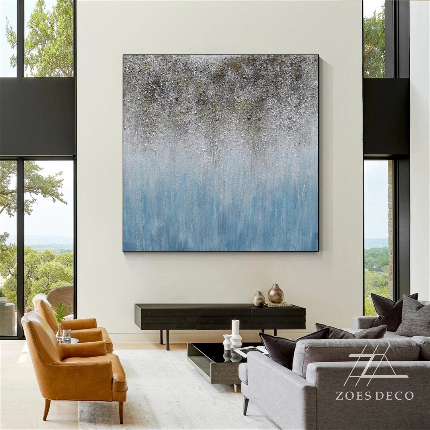 Abstract Texture Wall Art #AW044