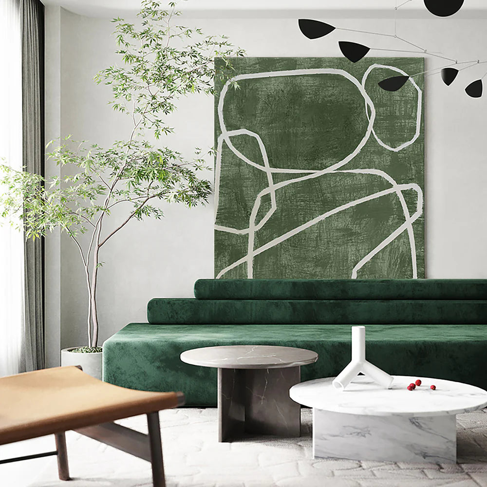 Wabi Sabi Abstract Wall Art #WA154