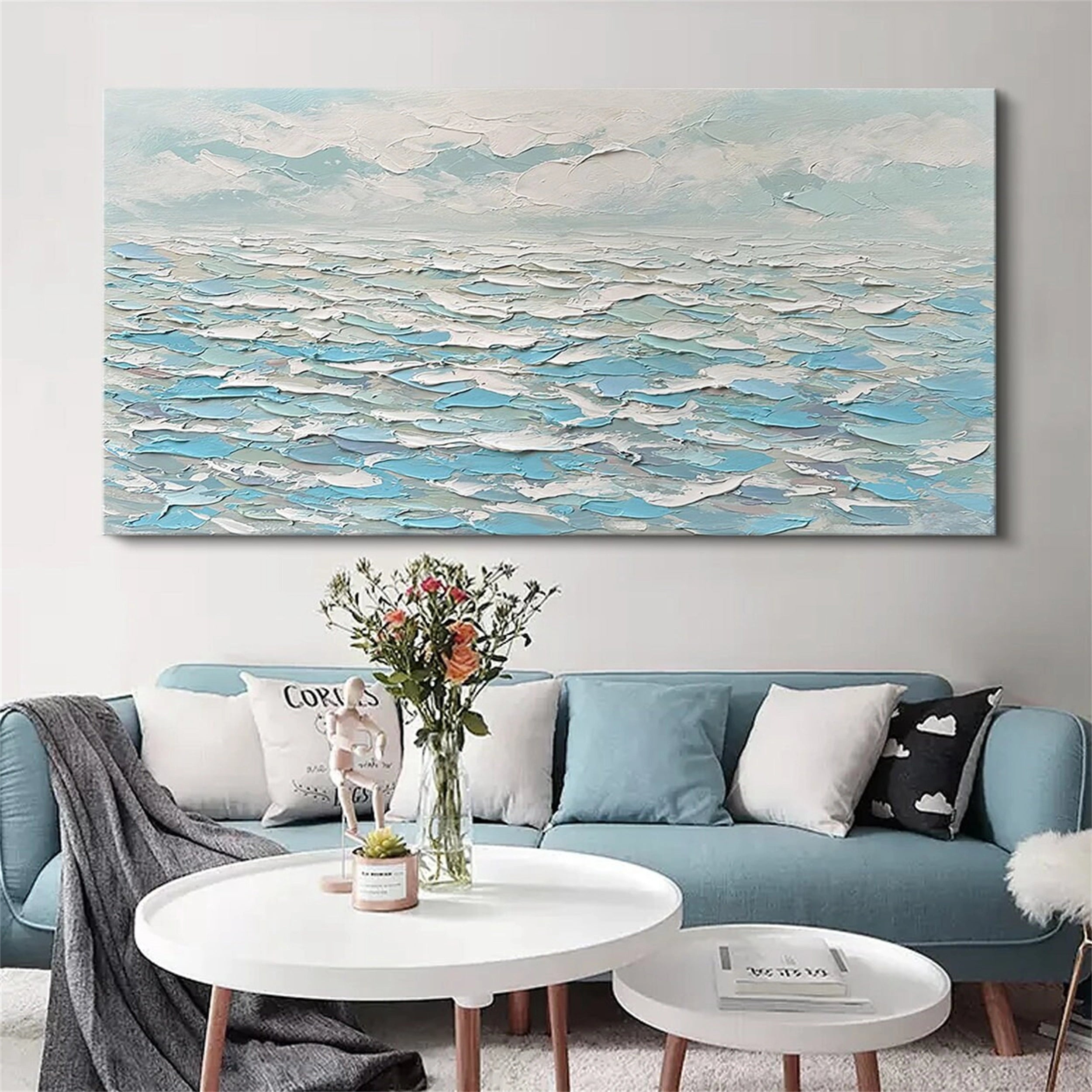 Sky And Ocean Painting #SO009