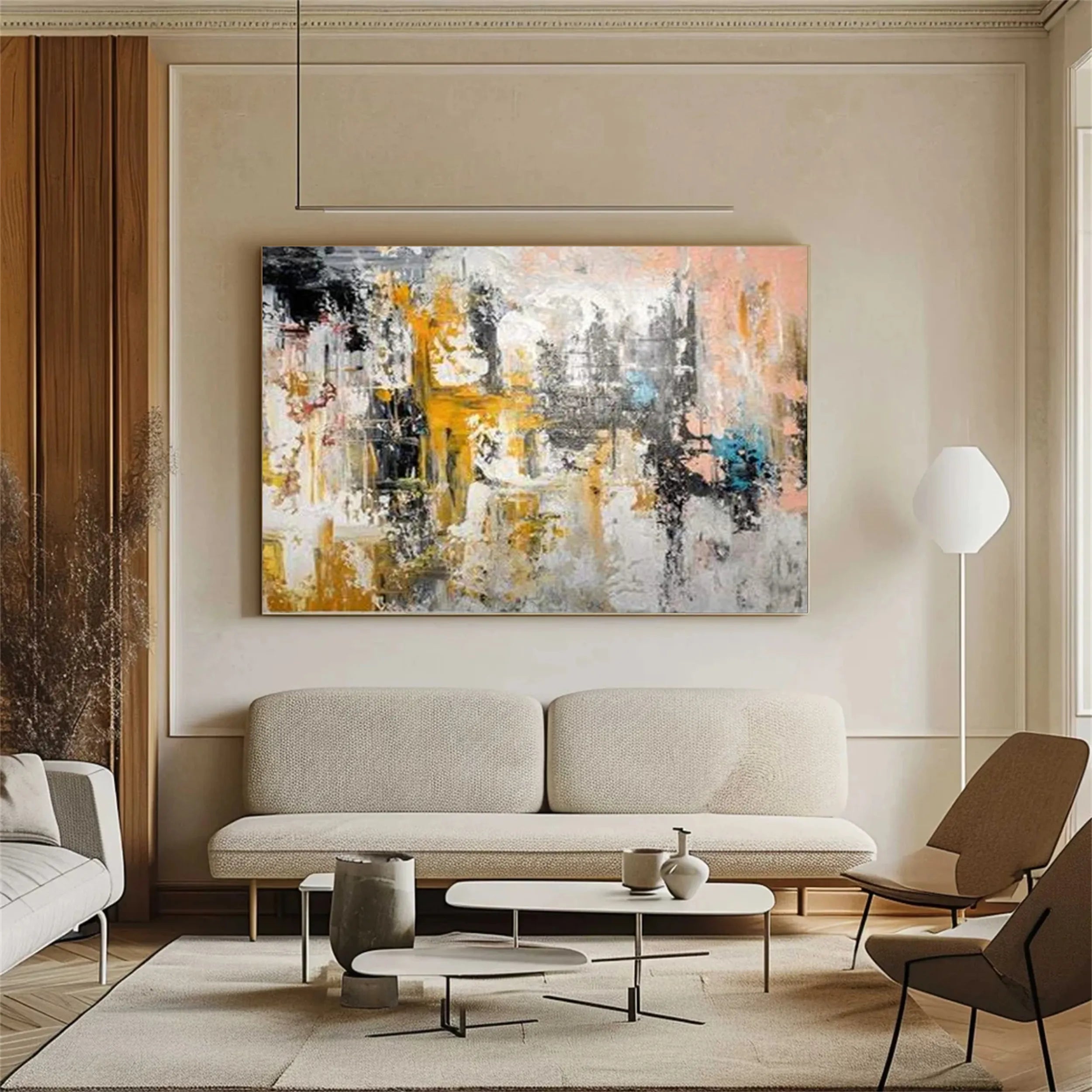 Abstract Texture Wall Art #AW020