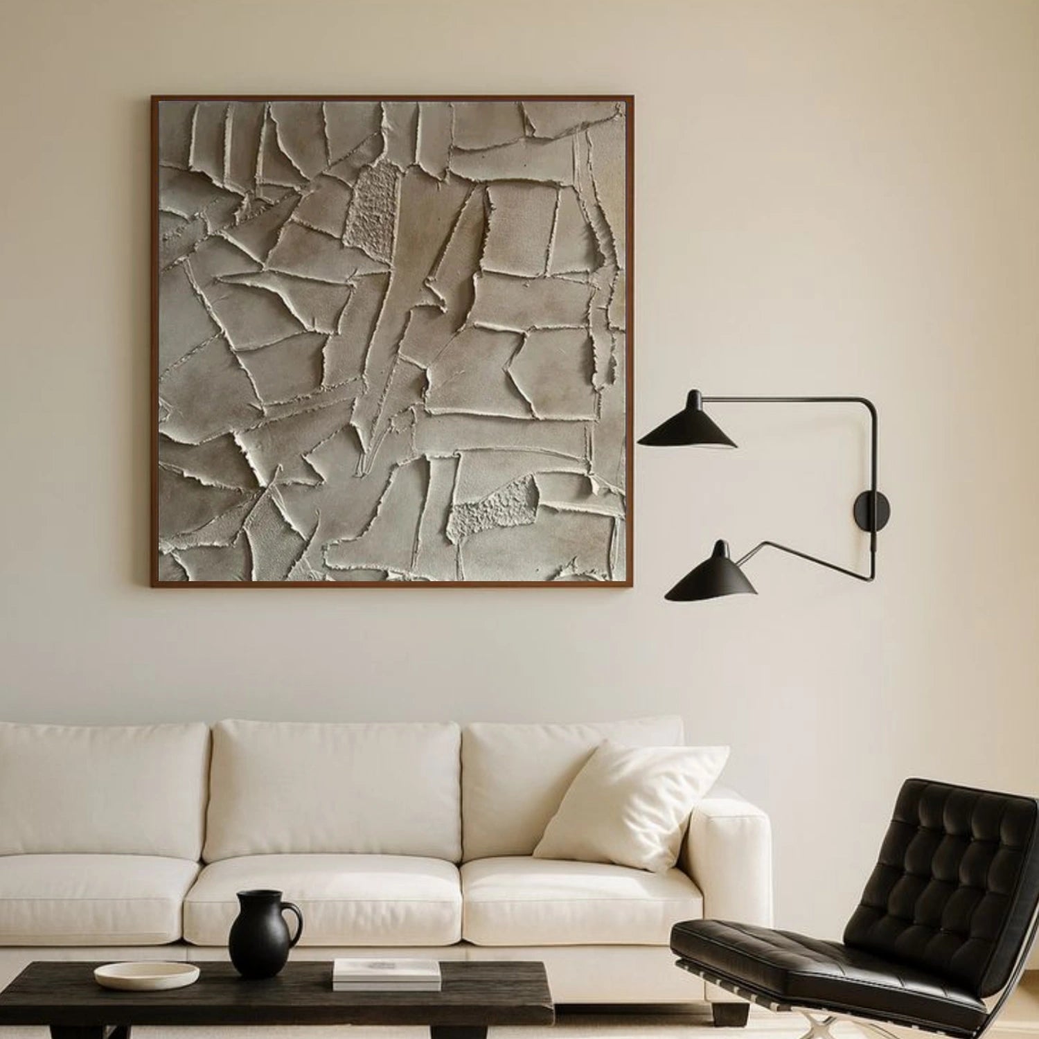 Abstract Textured Wall Art #AW213