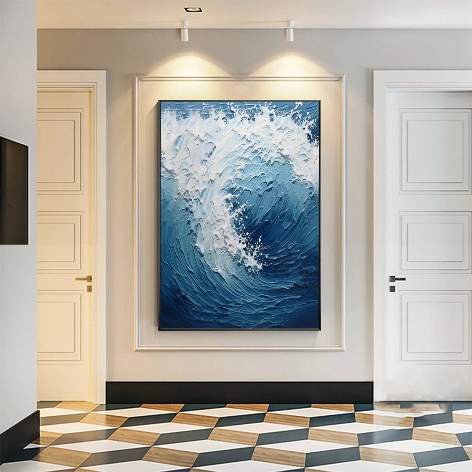 Sky and Ocean Painting #SO186