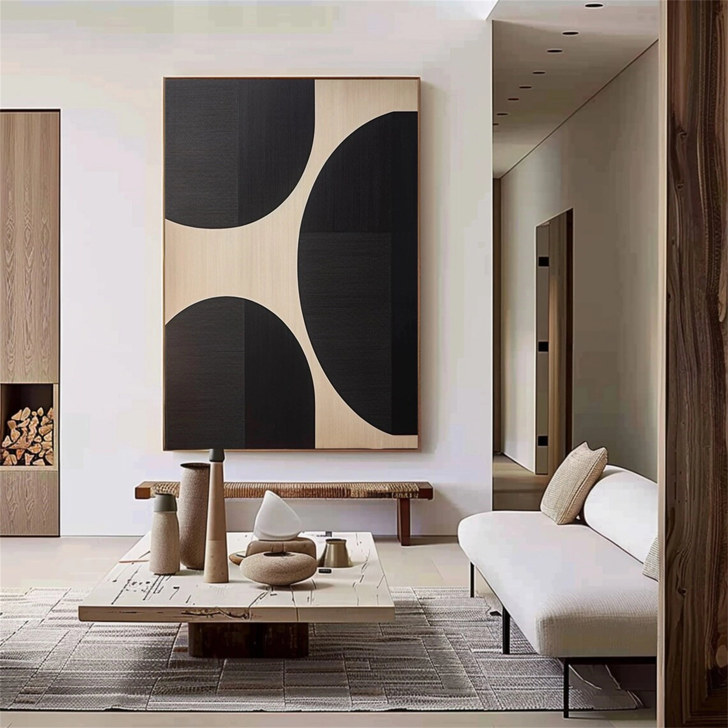 Wabi Sabi Abstract Wall Art #WA126
