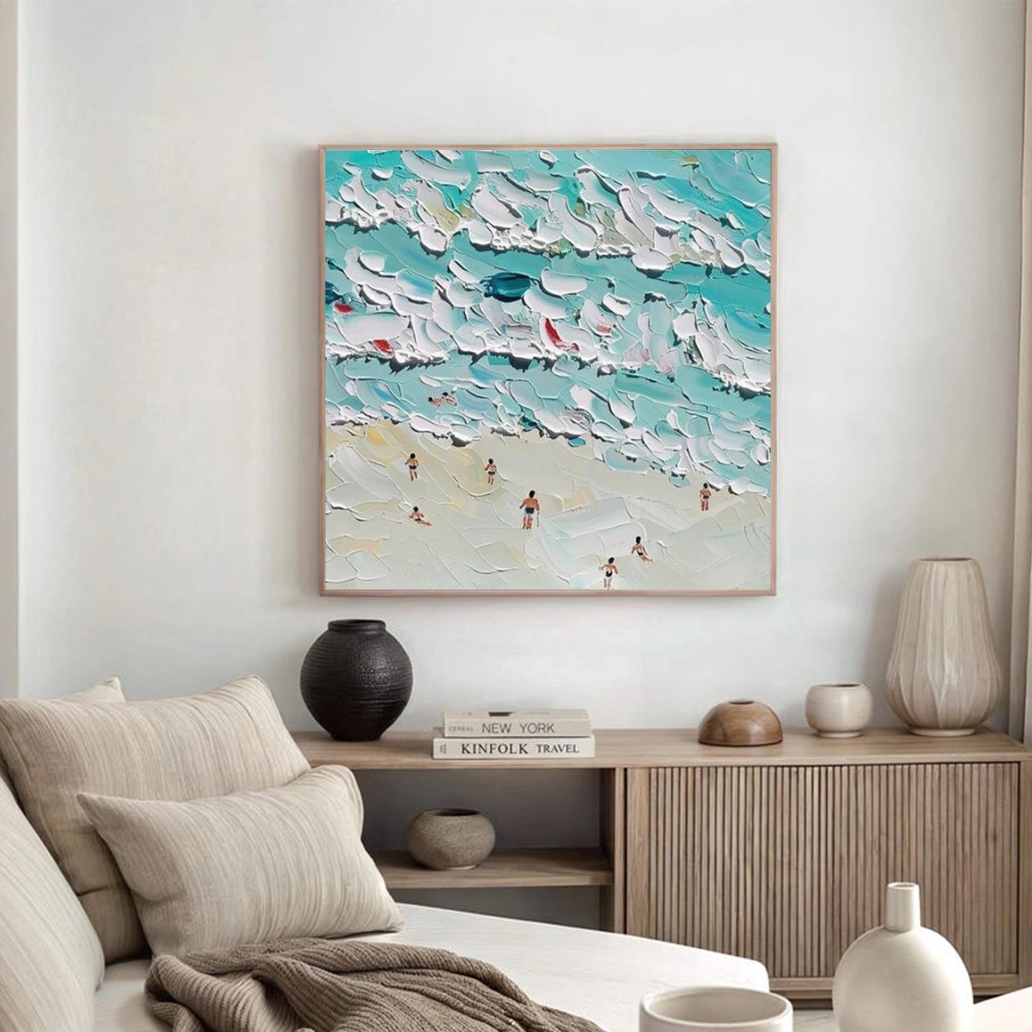 Swimming Sport Textured Wall Art #BA059