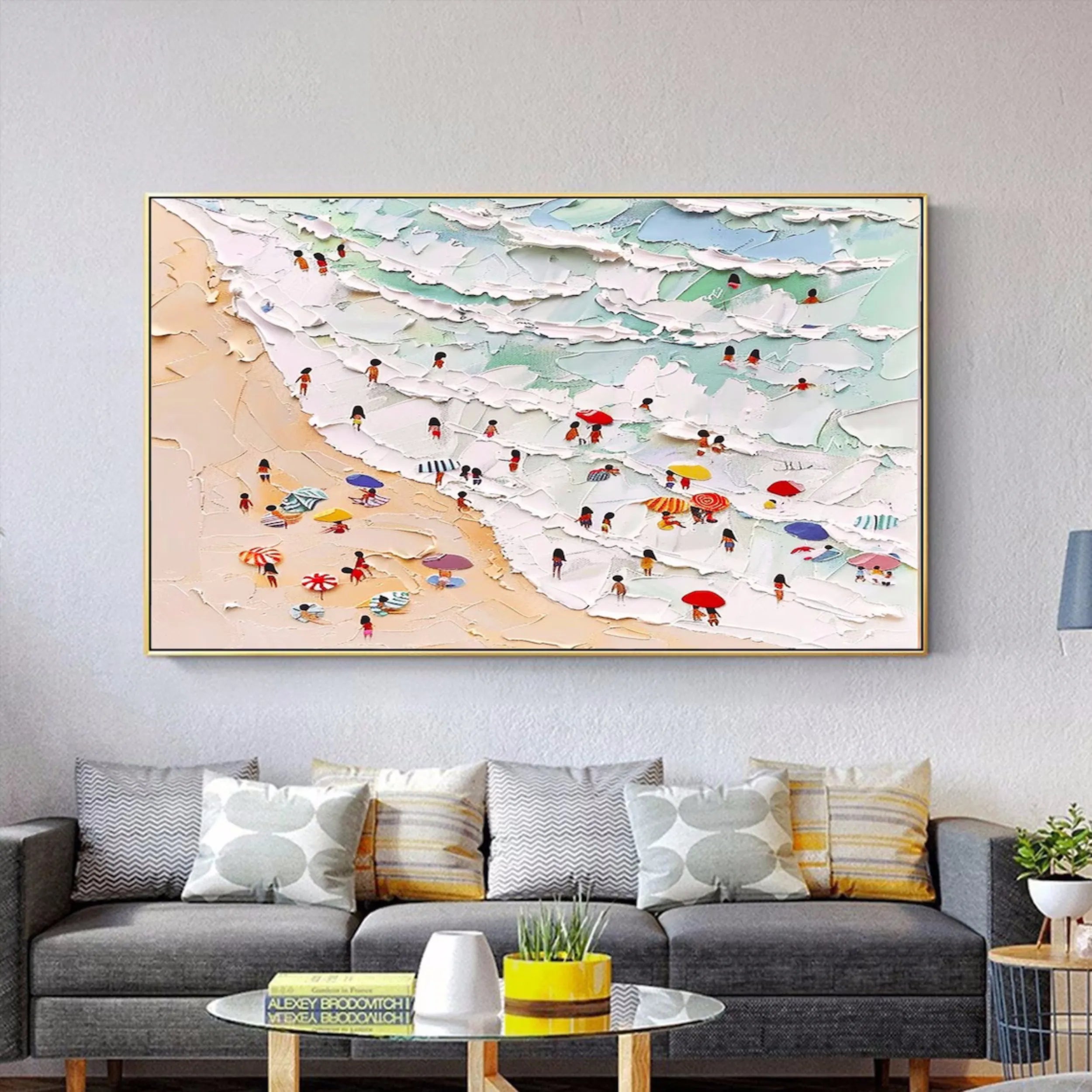 Sky And Ocean Painting #SO154