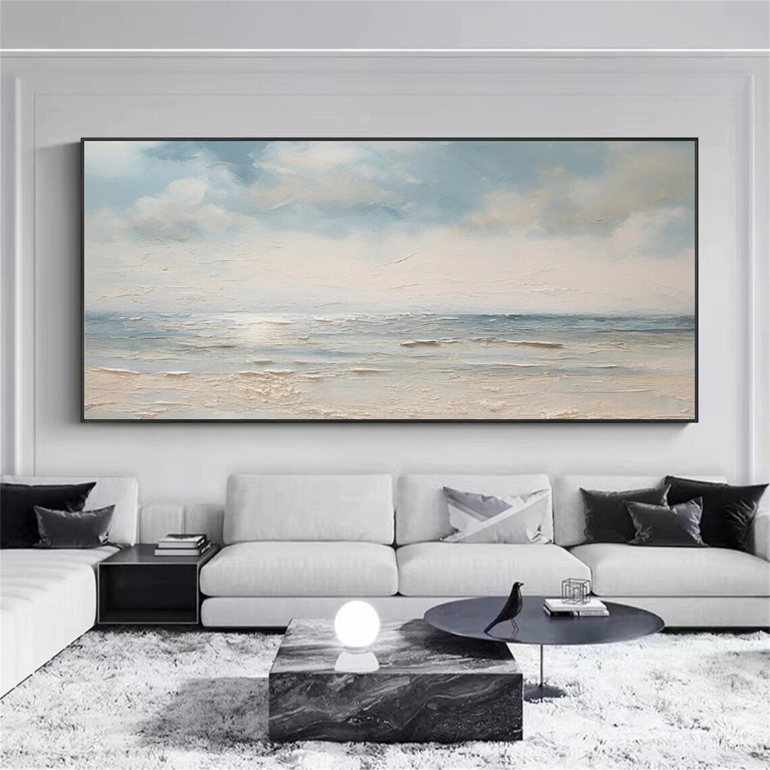 Sky And Ocean Painting #SO064