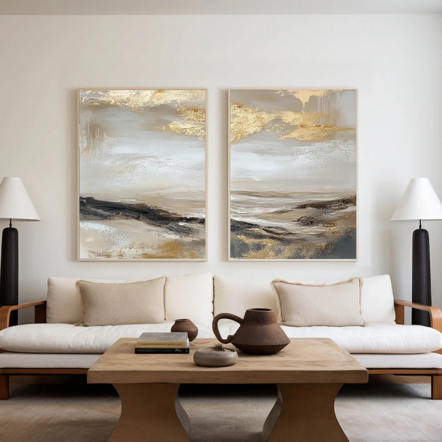 Abstract Wall Art Set of 2 #AW177