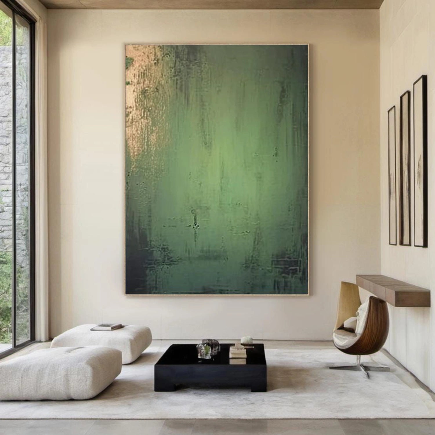 Wabi Sabi Abstract Canvas Art #WA261