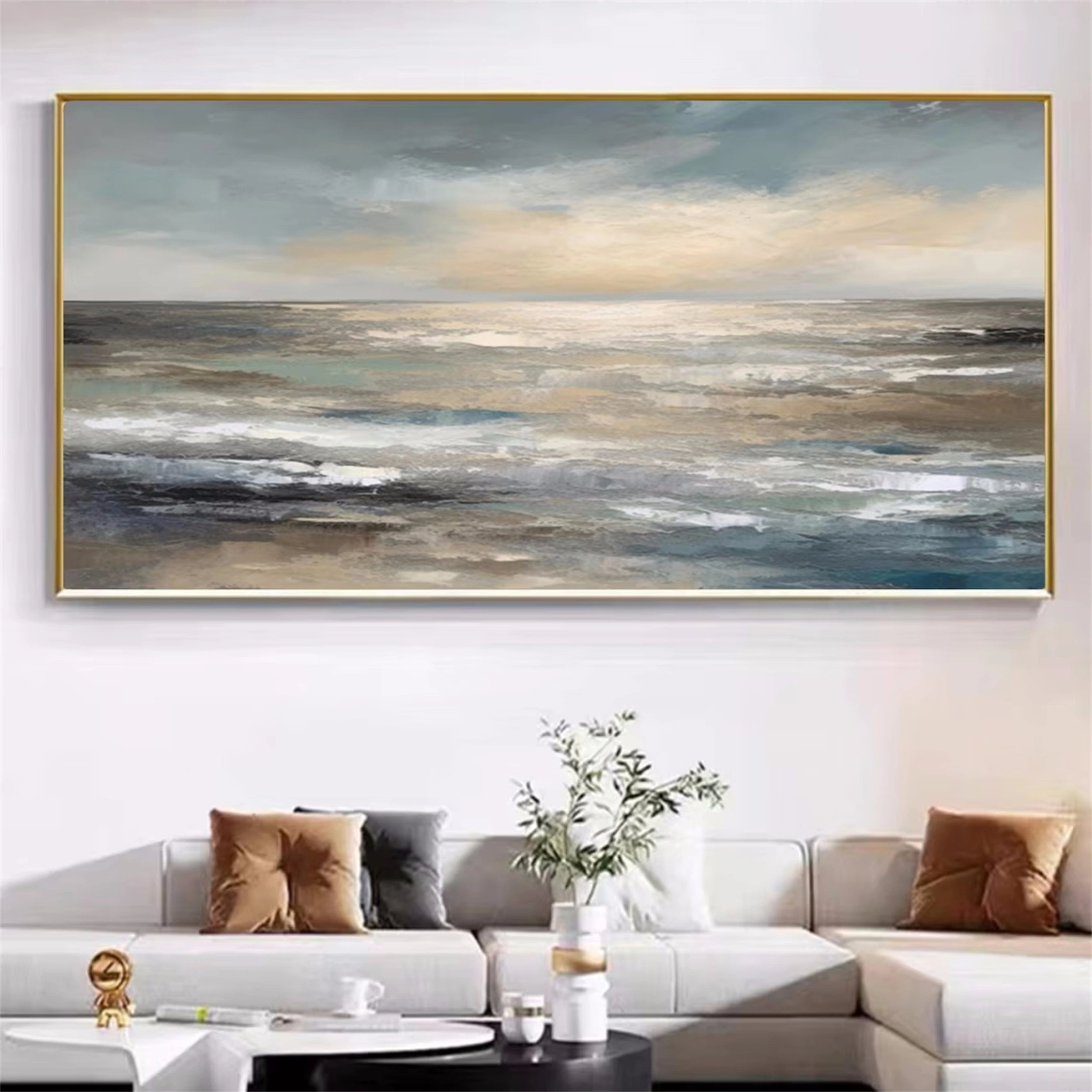 Sky And Ocean Painting #SO059