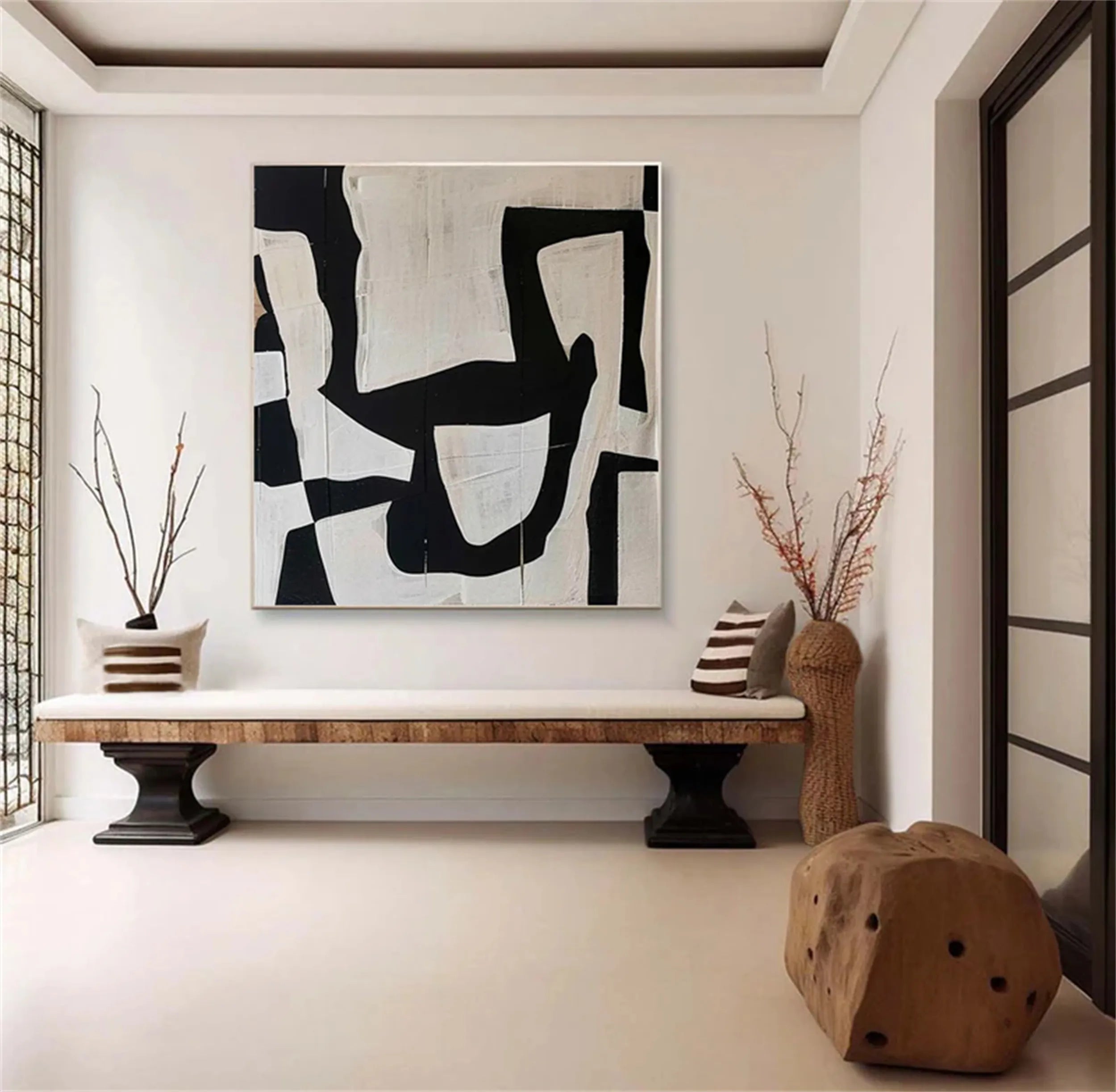 Wabi Sabi Abstract Wall Art #WA149