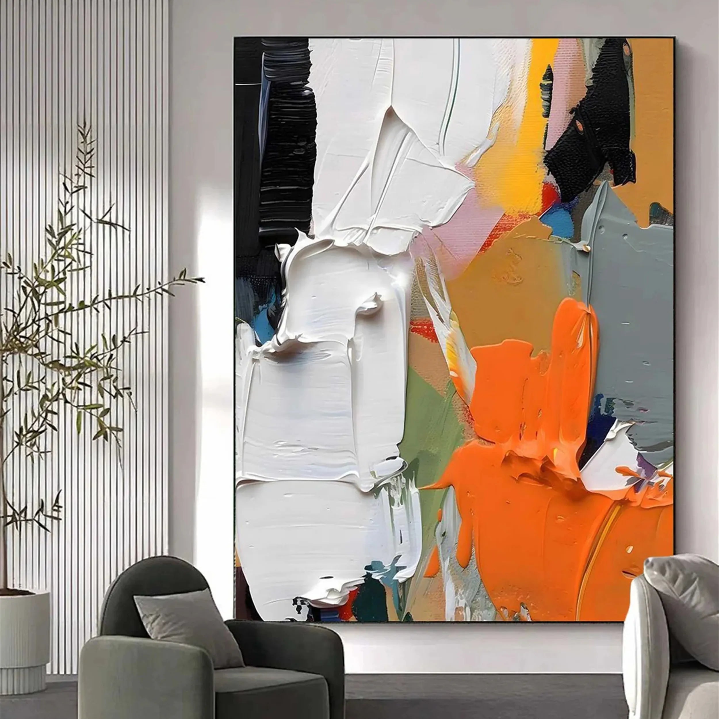 Abstract Texture Wall Art #AW002