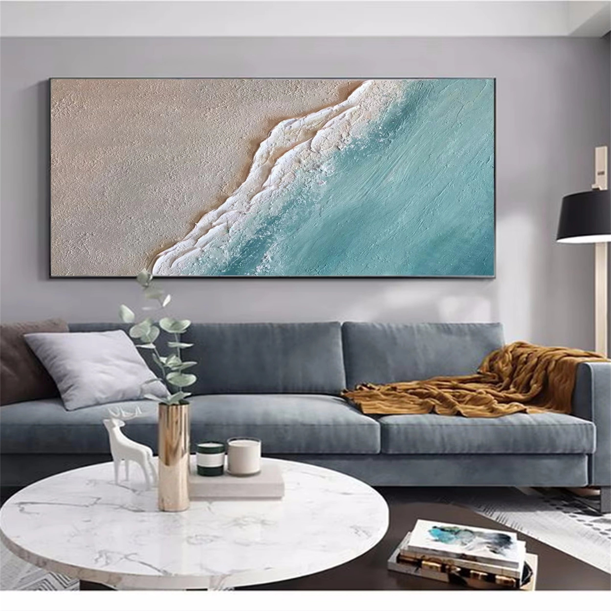 Sky And Ocean Painting #SO057