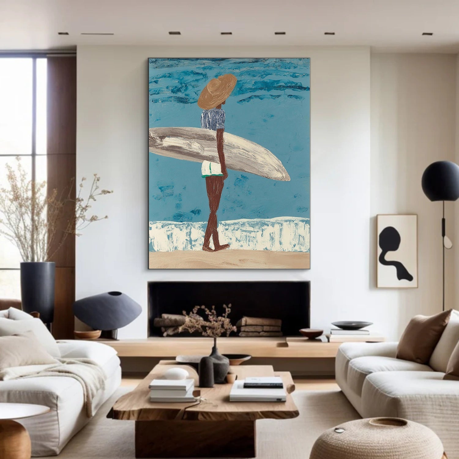 Abstract Portrait Wall Art #WP035