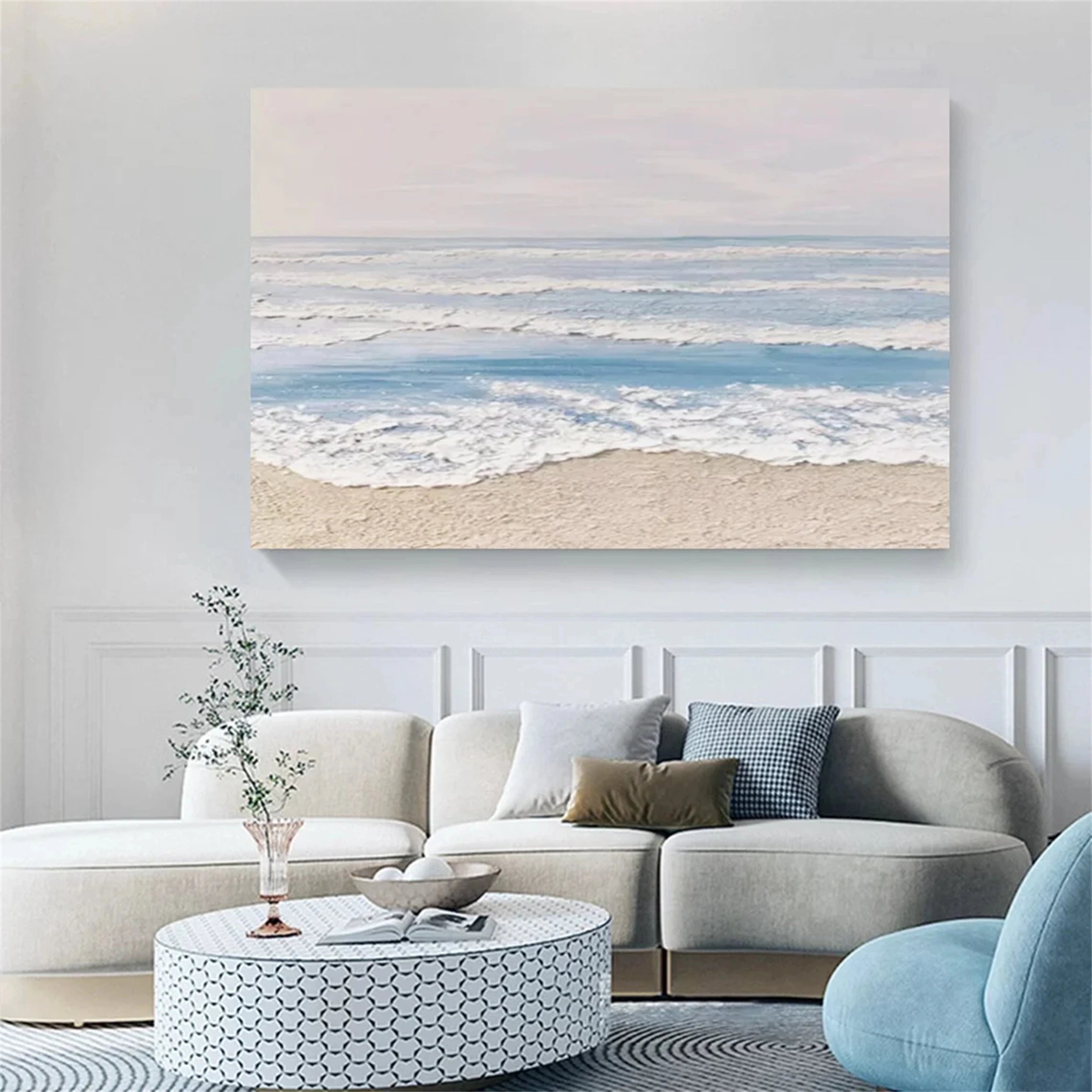 Sky And Ocean Painting #SO047