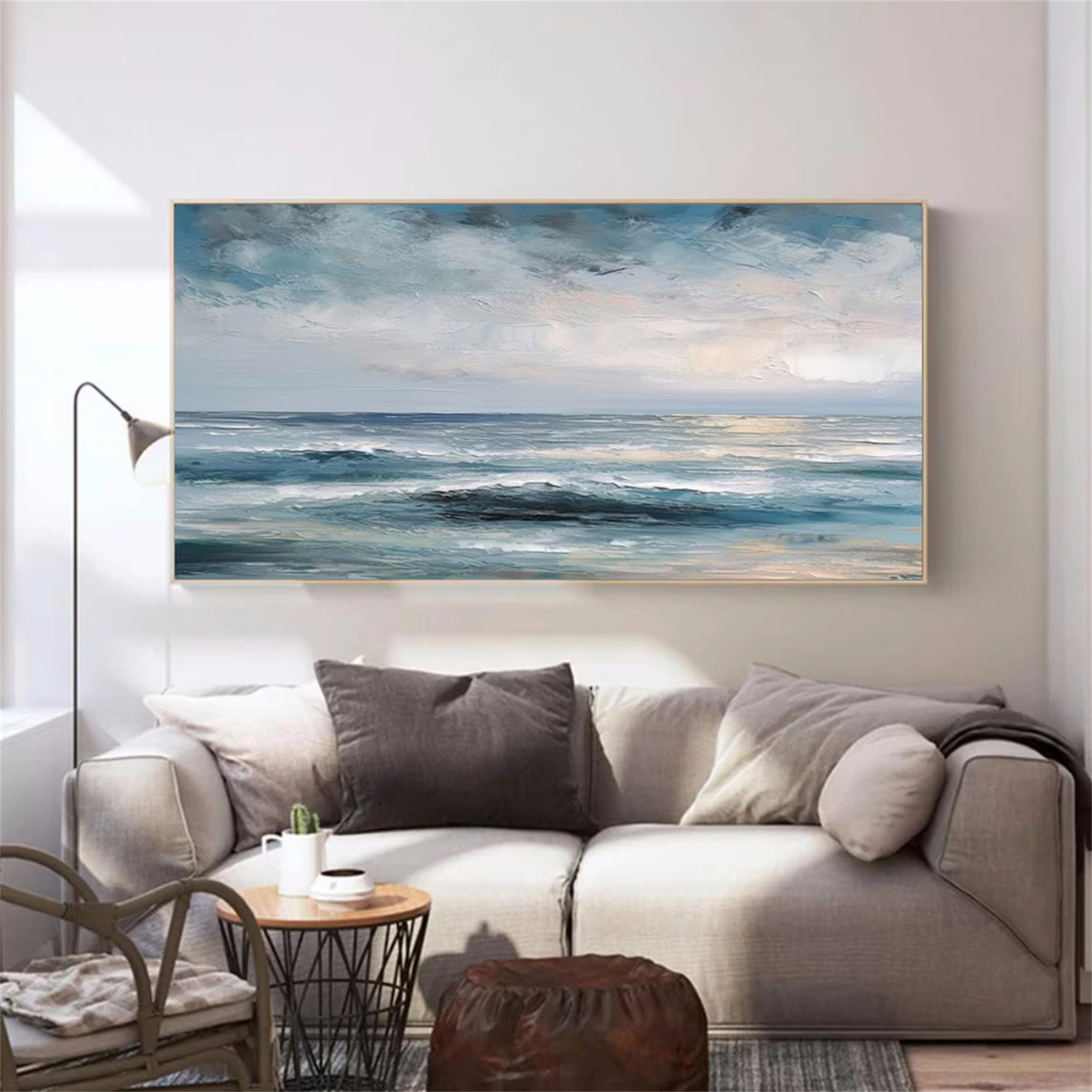 Sky And Ocean Painting #SO058