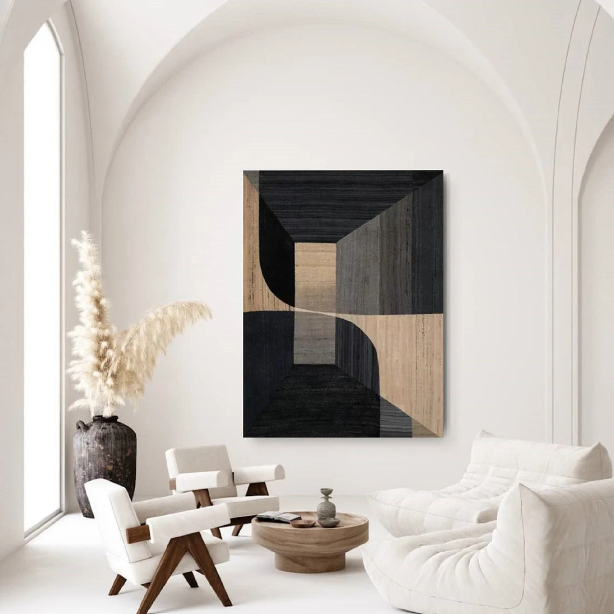 Wabi Sabi Abstract Wall Art #WA022