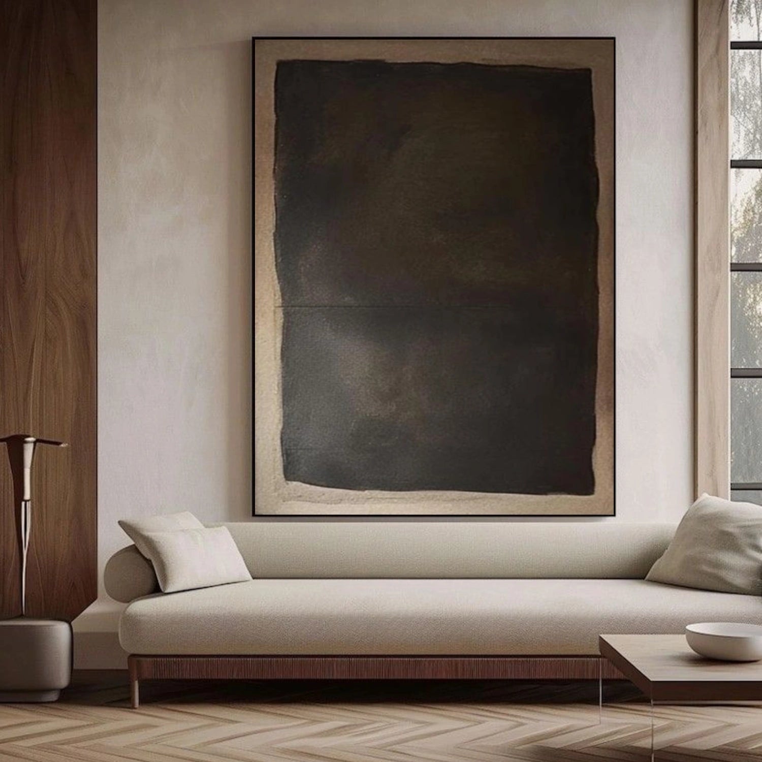 Wabi Sabi Abstract Canvas Art #WA256