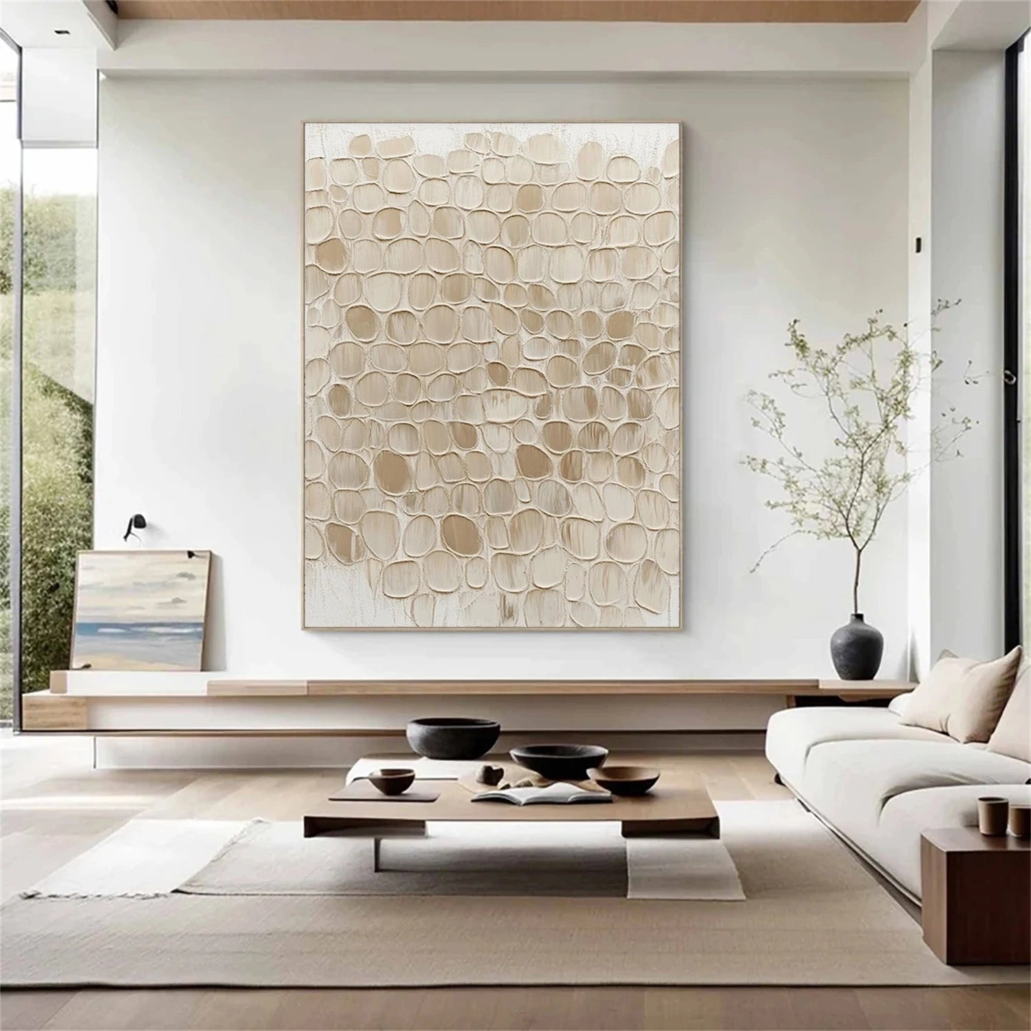 Abstract Textured Wall Art #AW233