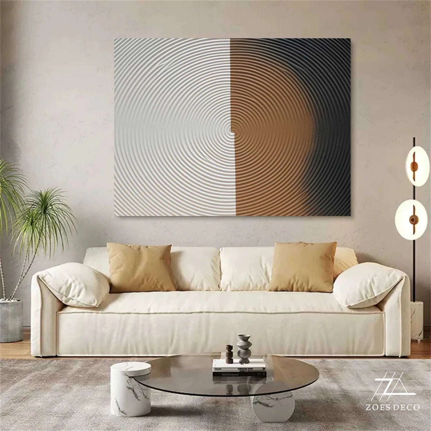 Wabi Sabi Abstract Wall Art #WA161