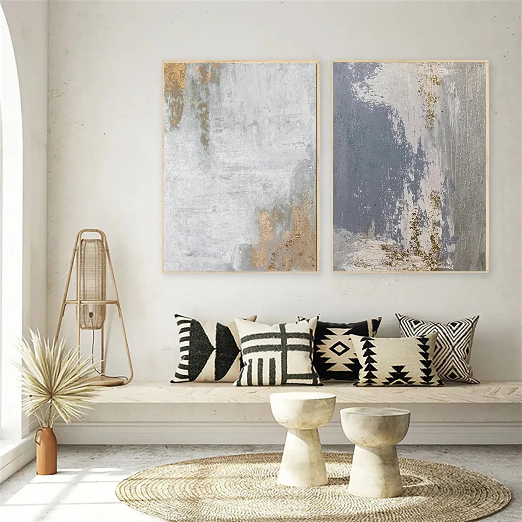 Abstract Texture Wall Art #AW033